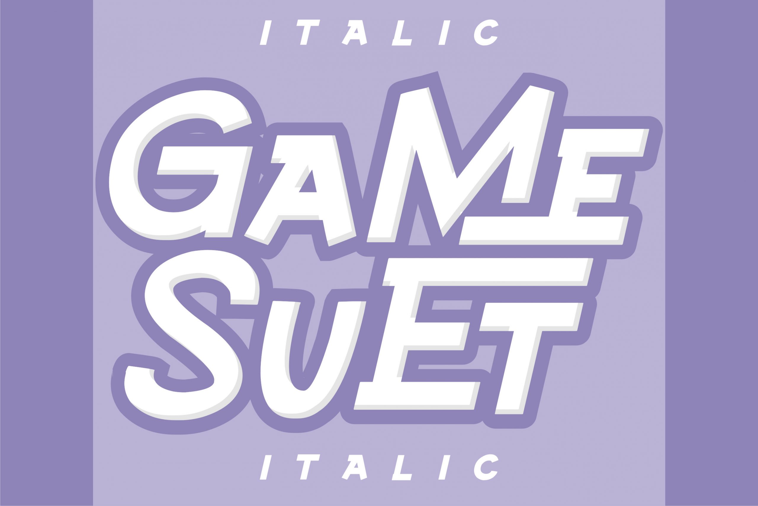 Game Suet Font preview image 2