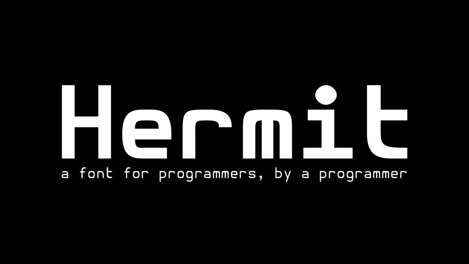 Hermit Sans Serif Font