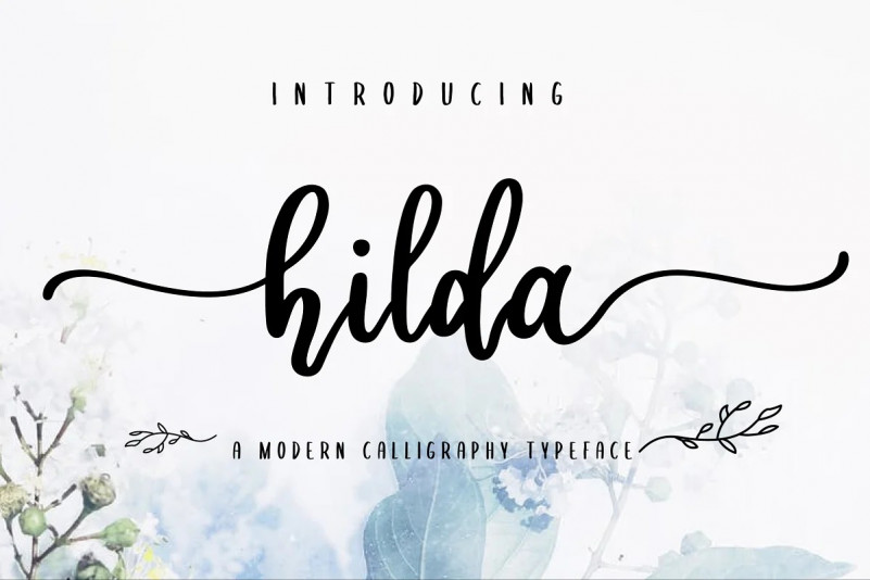 Hilda Script Font