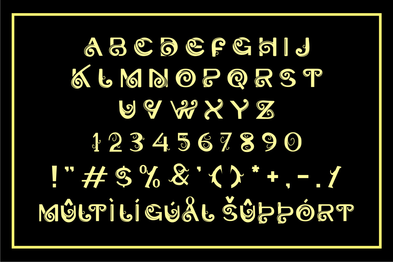 Kabilah Robeda Font preview image 5