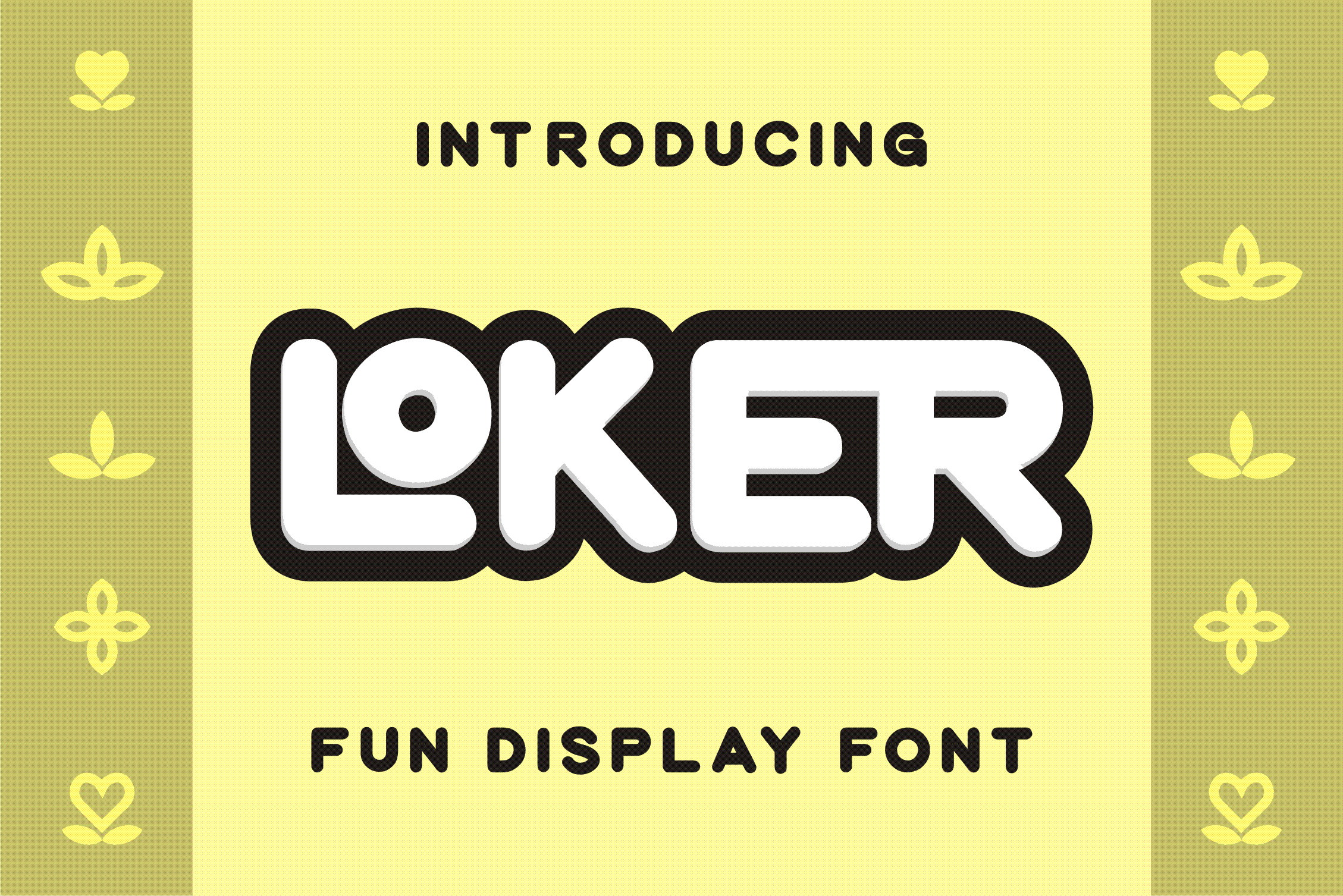Loker Display Font