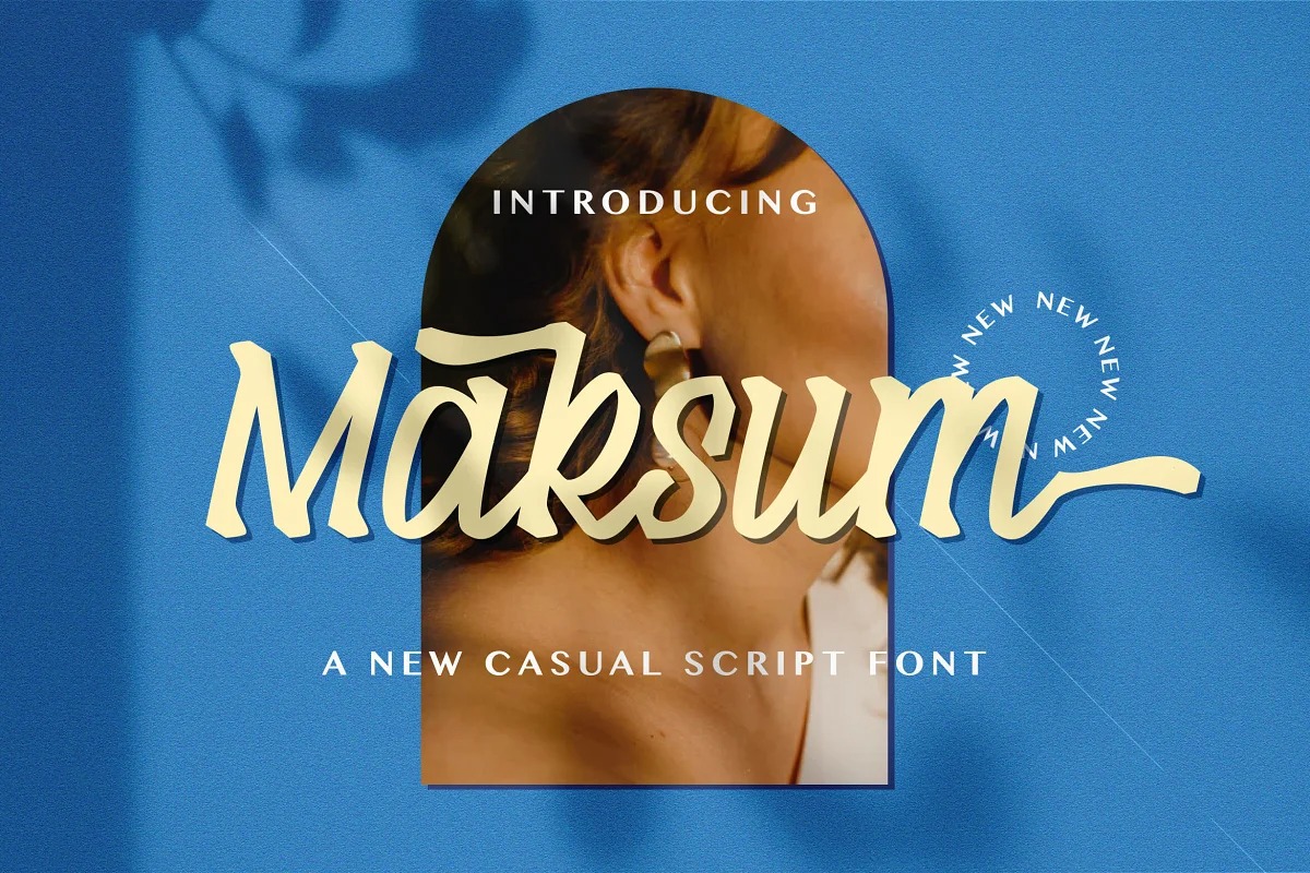 Maksum Script Font