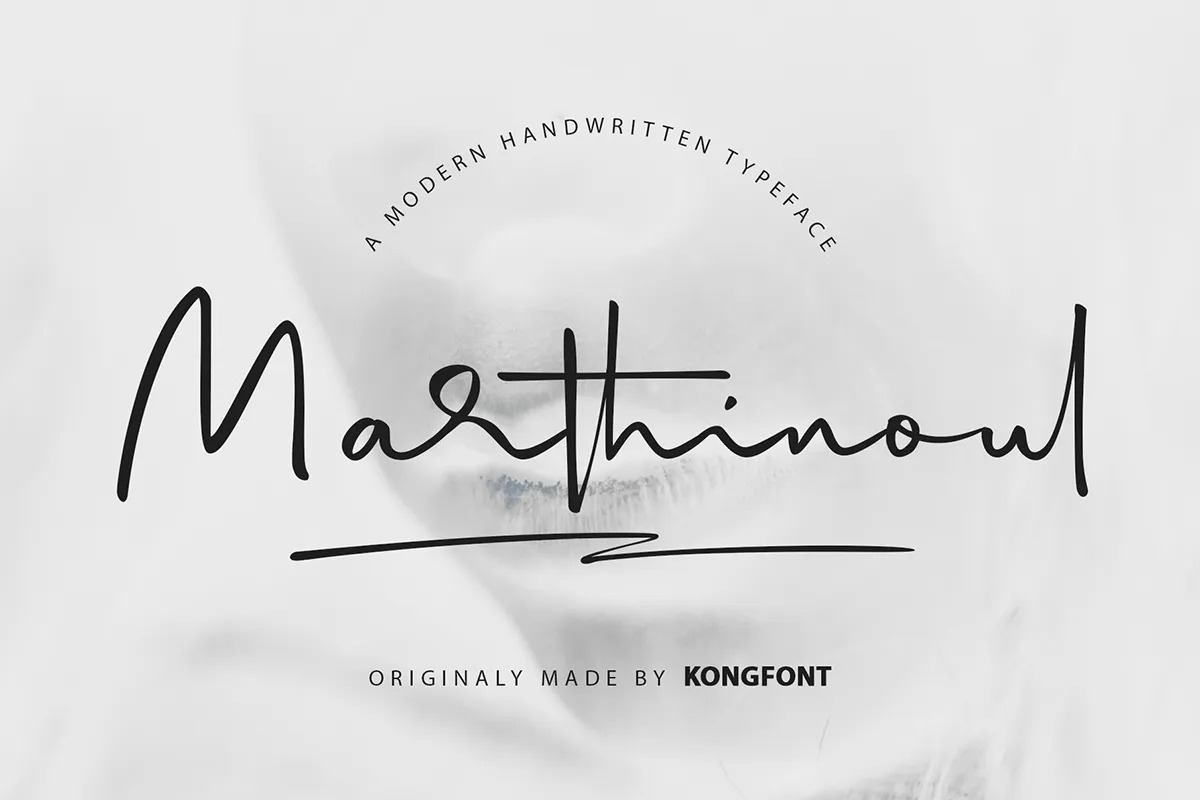 Marthinoul Handwritten Font