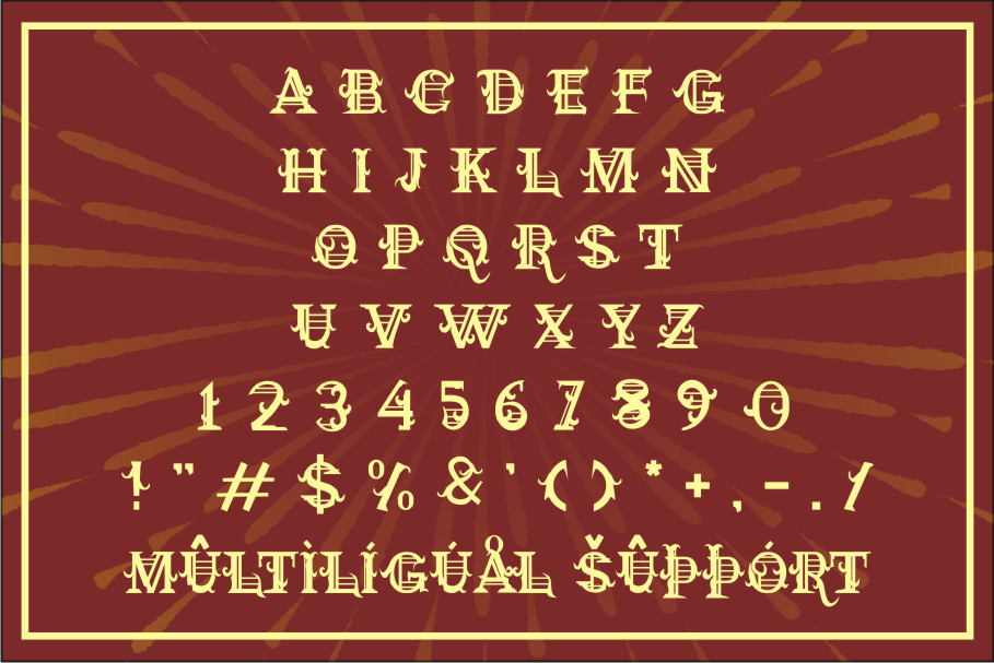 Mitlhina Victorian Font preview image 2