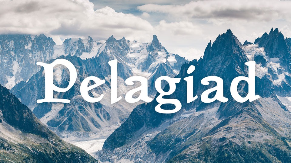 Pelagiad Serif Font