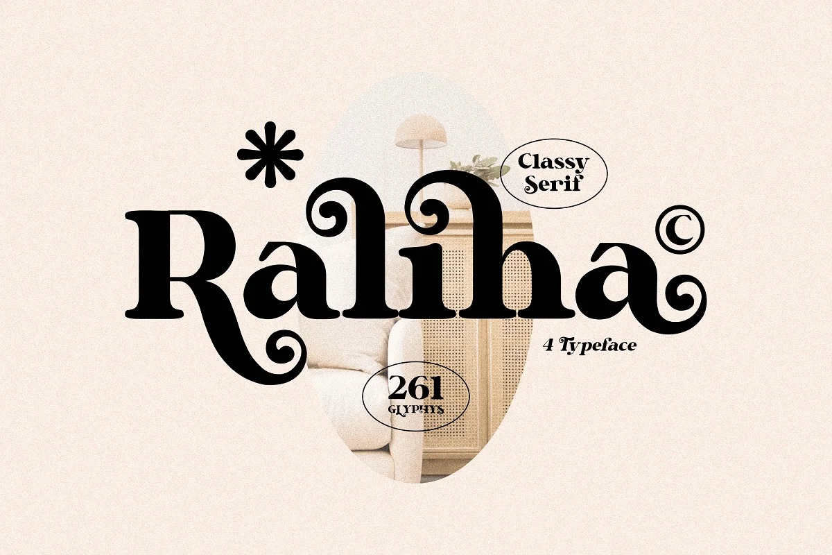 Raliha Serif Font