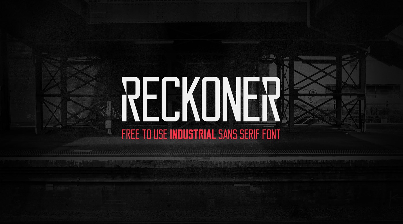 Reckoner Sans Serif Font