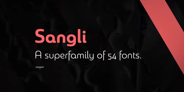 Sangli Sans Serif Font