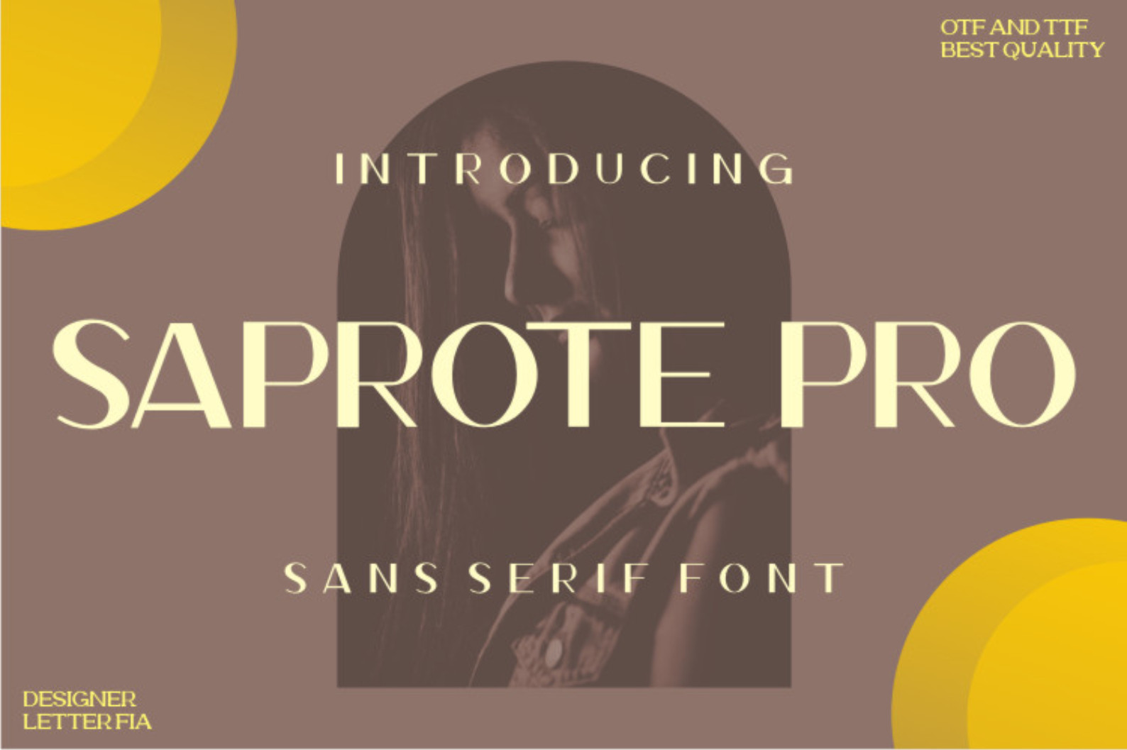 Saprone Sans Serif Font