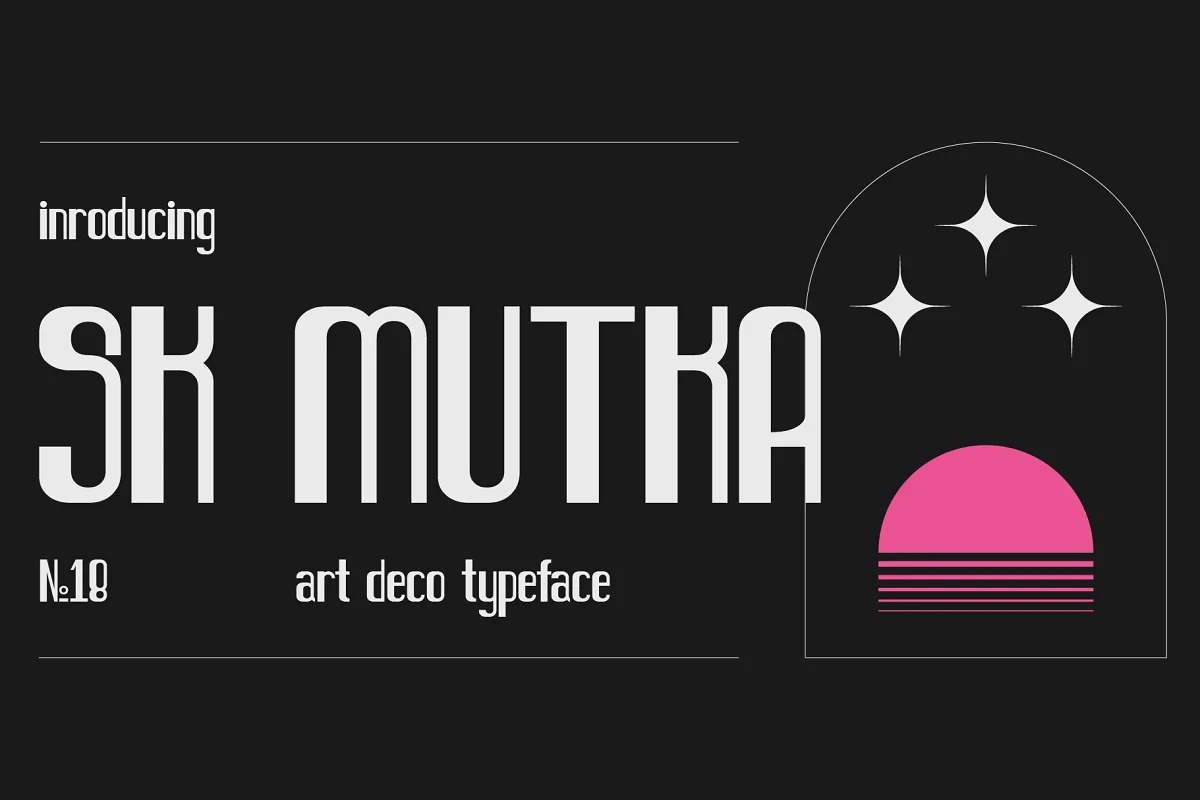 SK Mutka Sans Serif Font