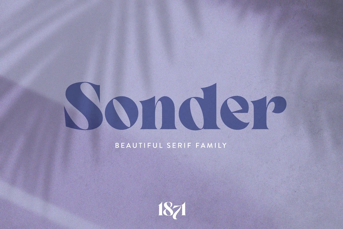 Sonder Serif Font