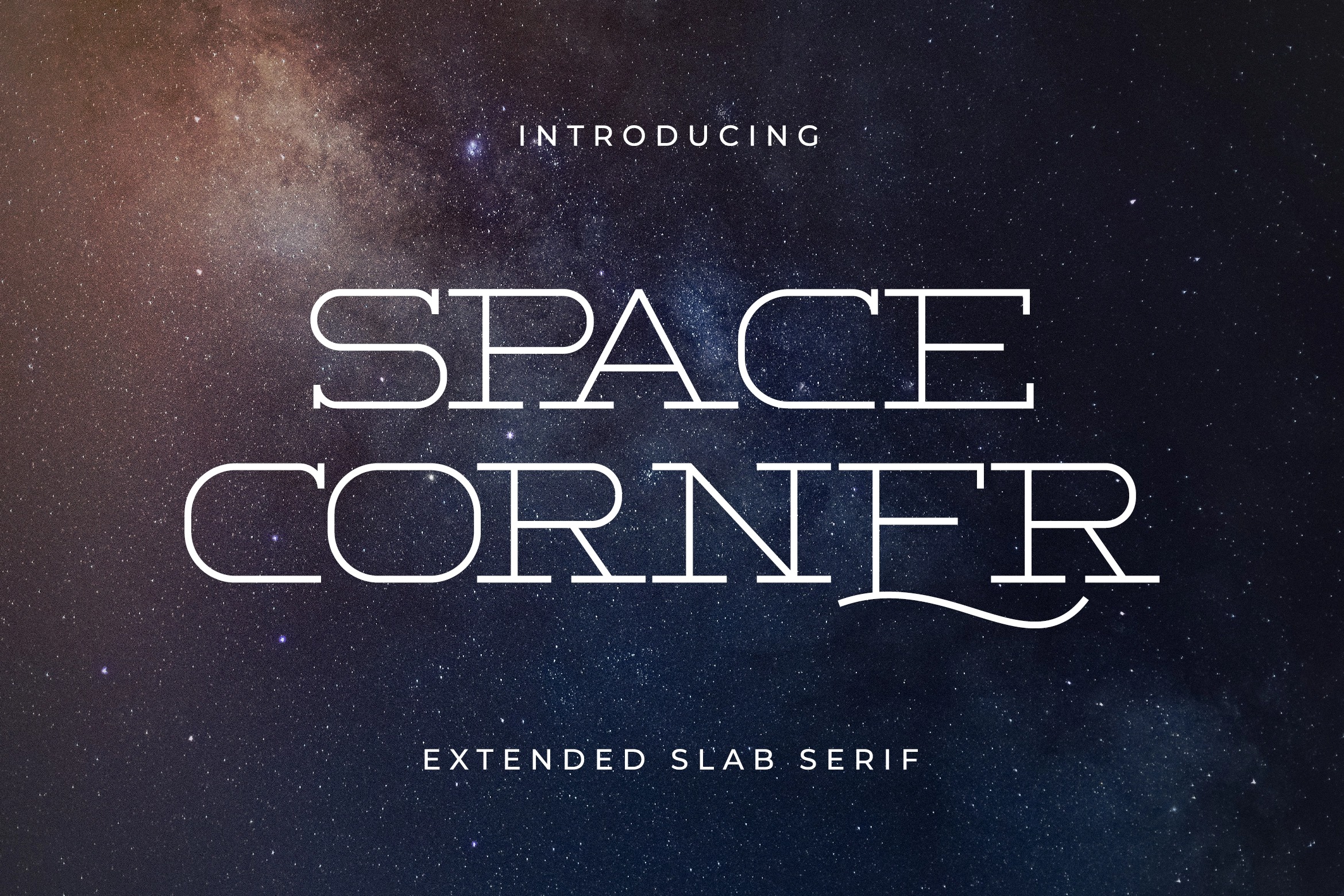 Space Corner Slab Serif Font