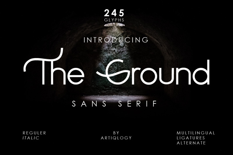 The Ground Sans Serif Font