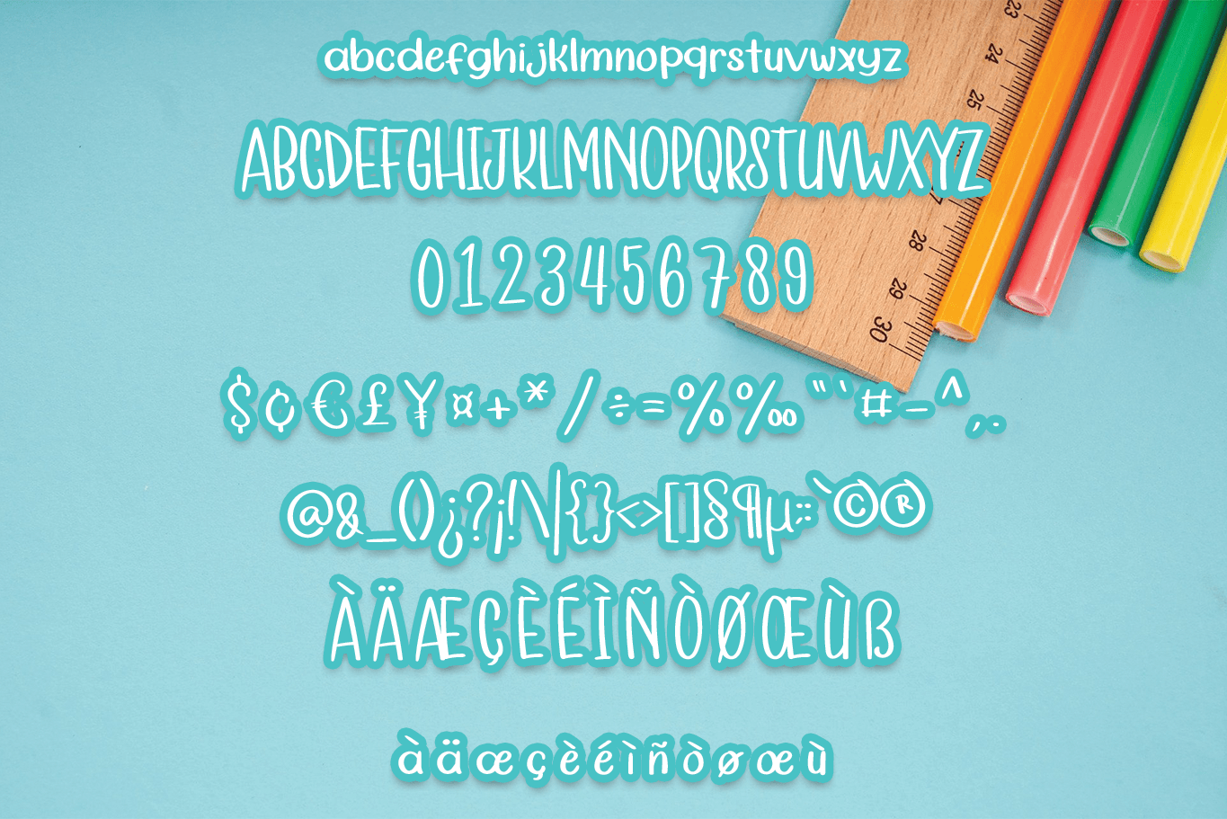 My Homework Font preview image 4