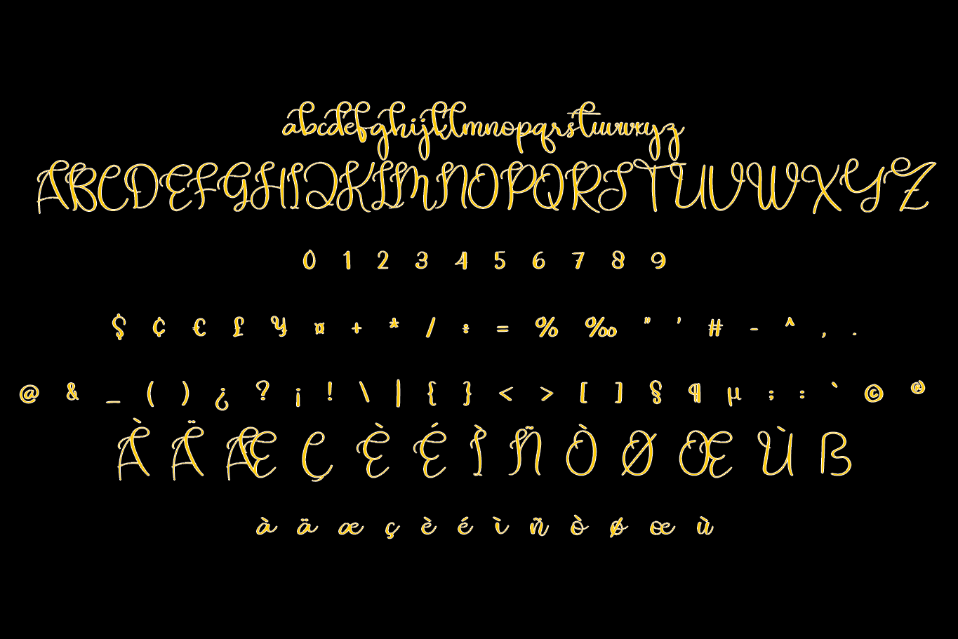The Shocking Font preview image 4