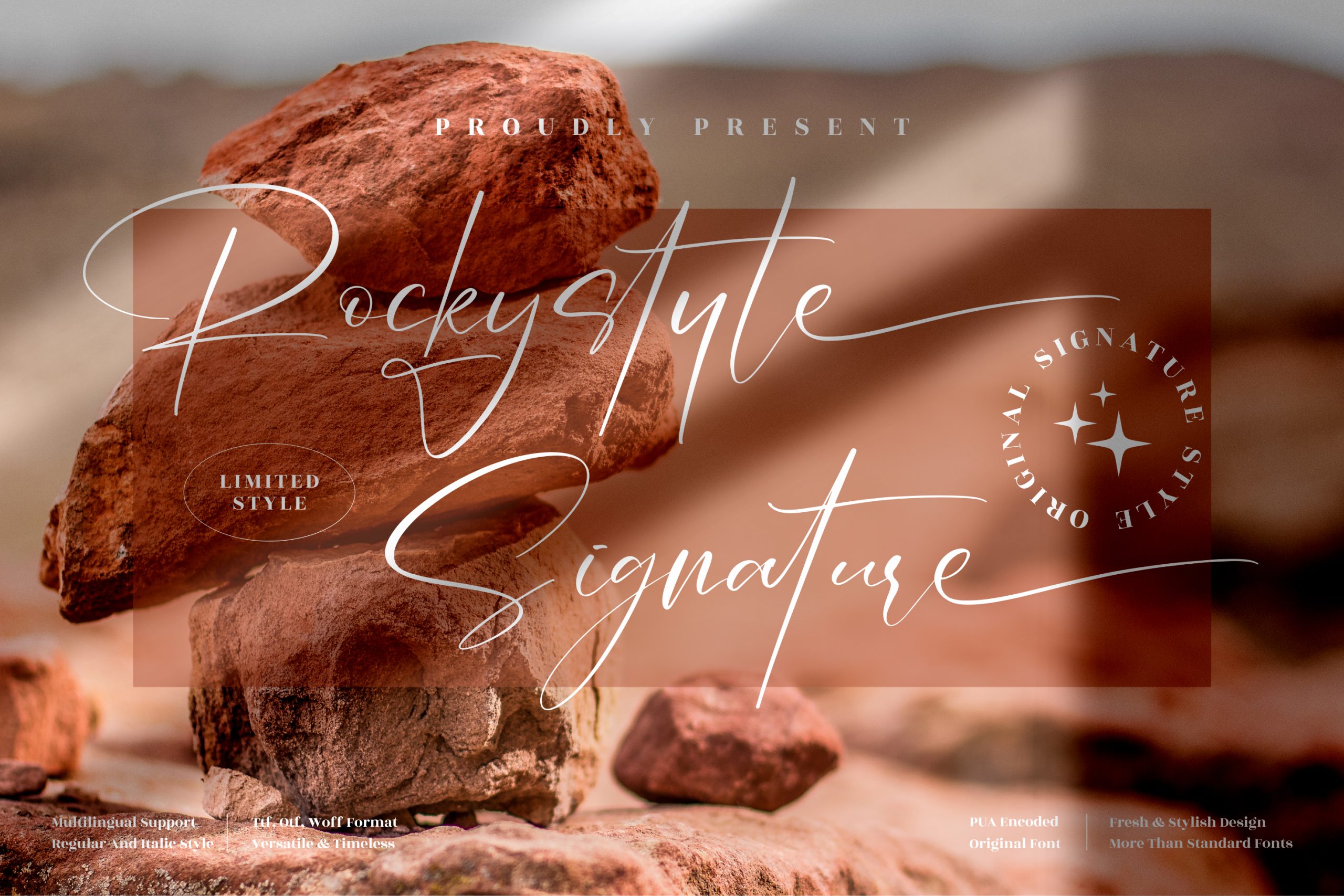 Rockystyle Signature Font