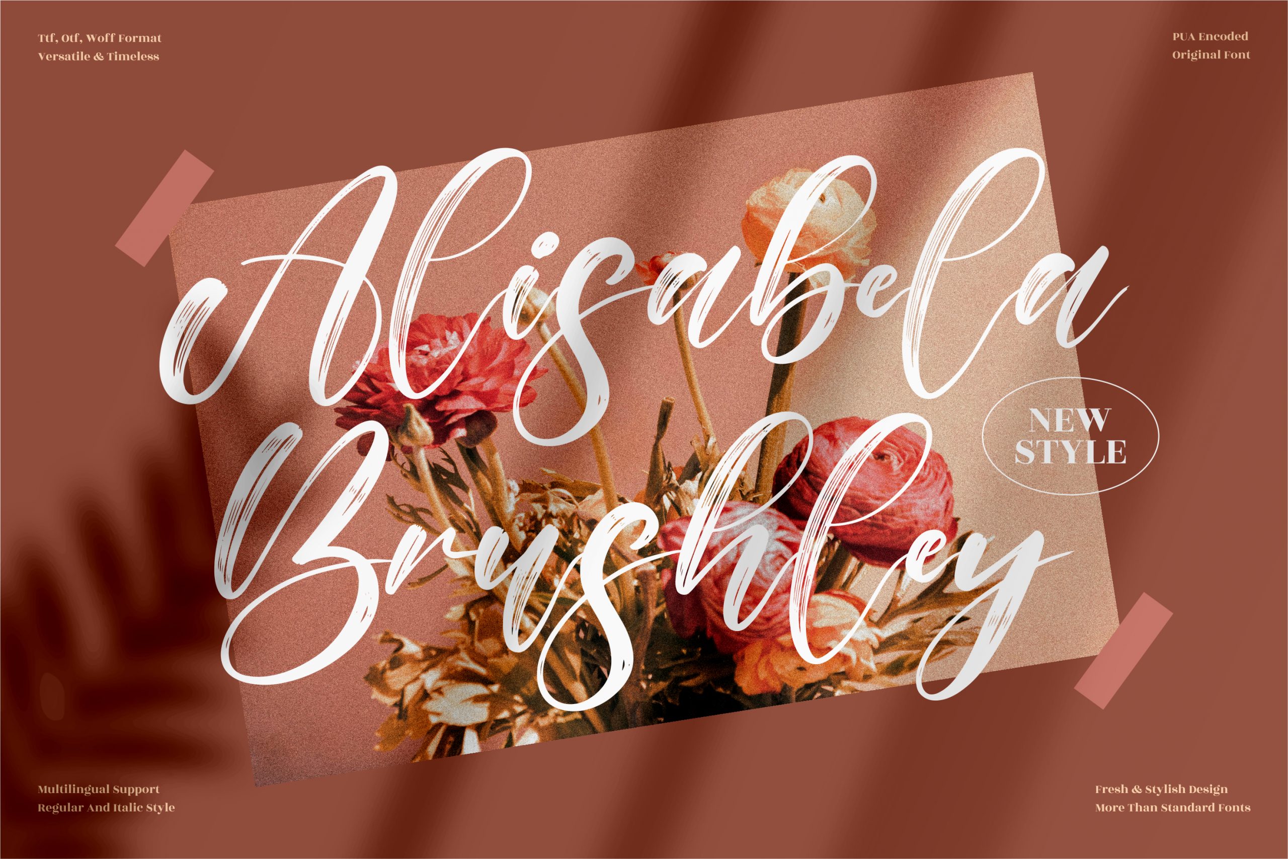 Alisabela Brushley Brush Font