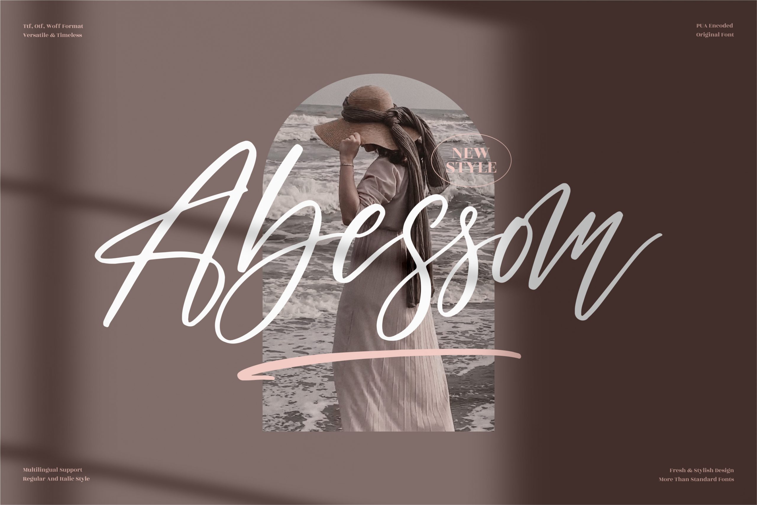 Abessom Script Font