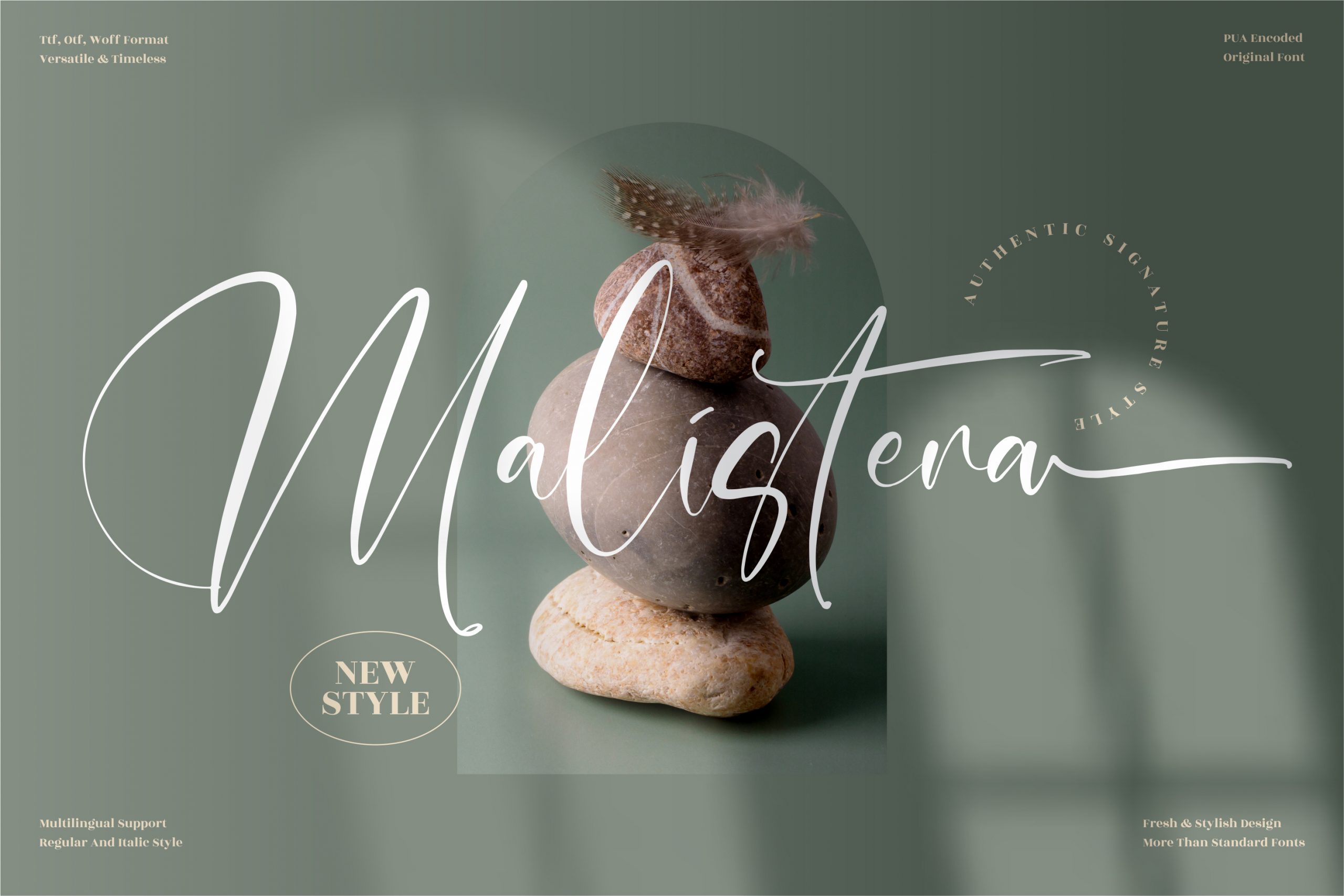 Malistera Script Font