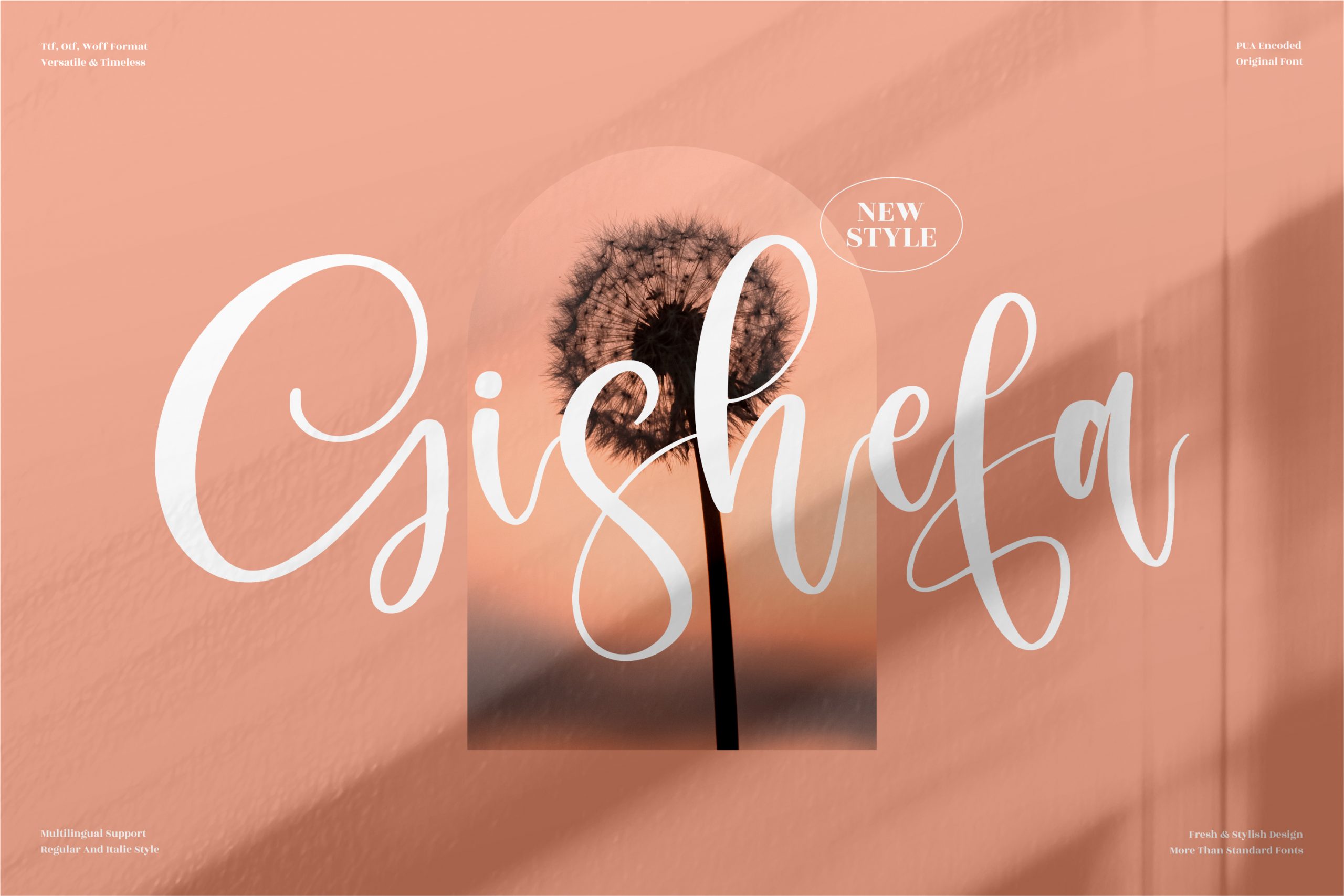 Gishefa Script Font