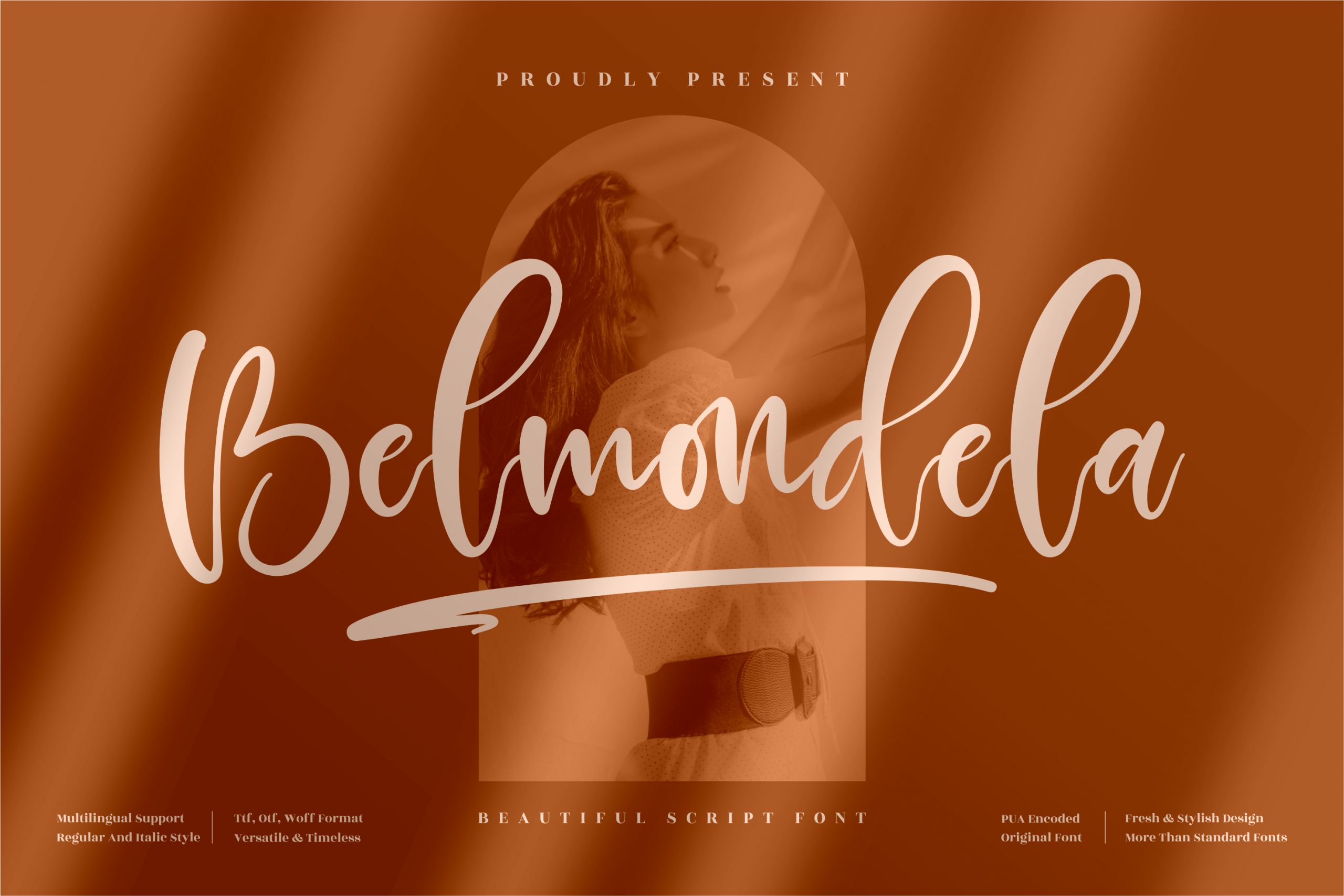 Belmondela Script Font