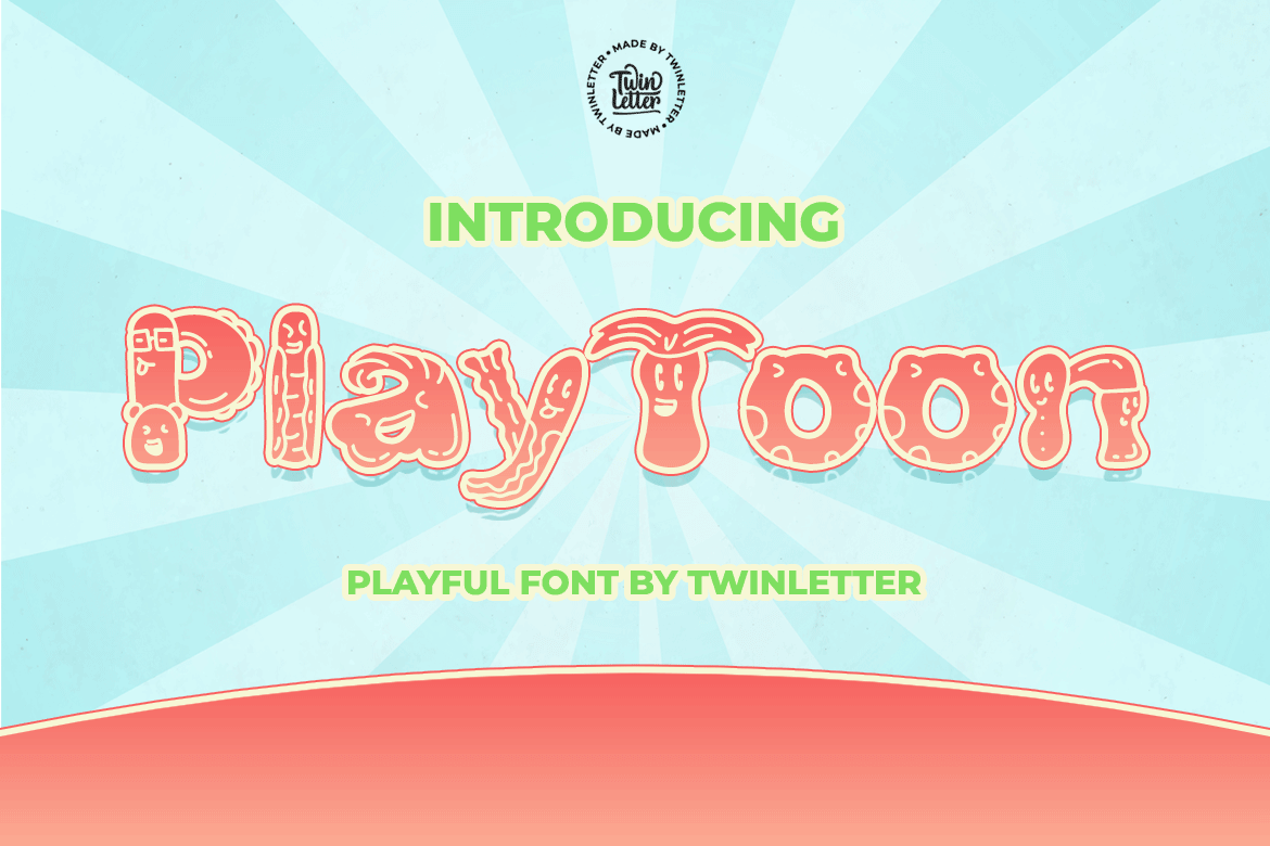 Playtoon Display Font