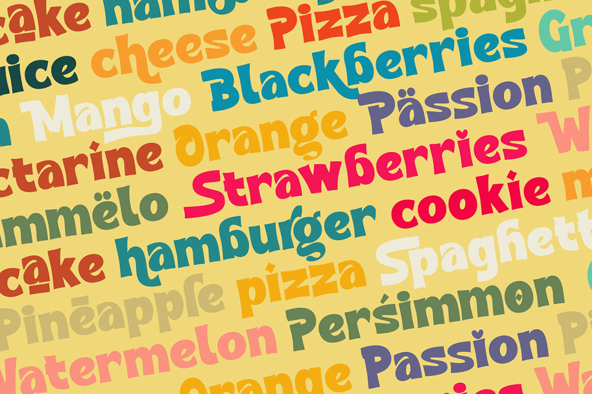 Heavy Bold Font preview image 5