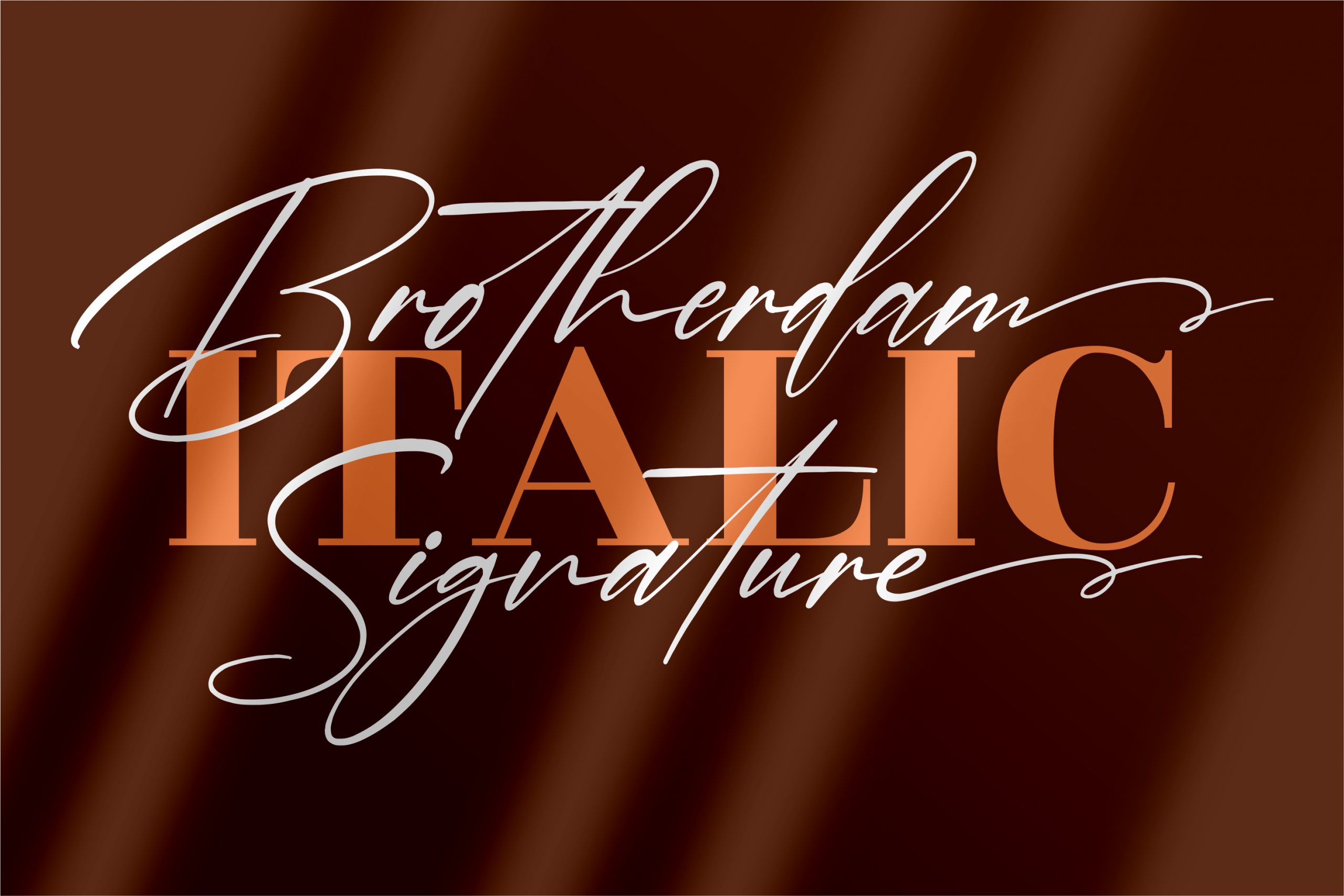 Brotherdam Signature Font preview image 2