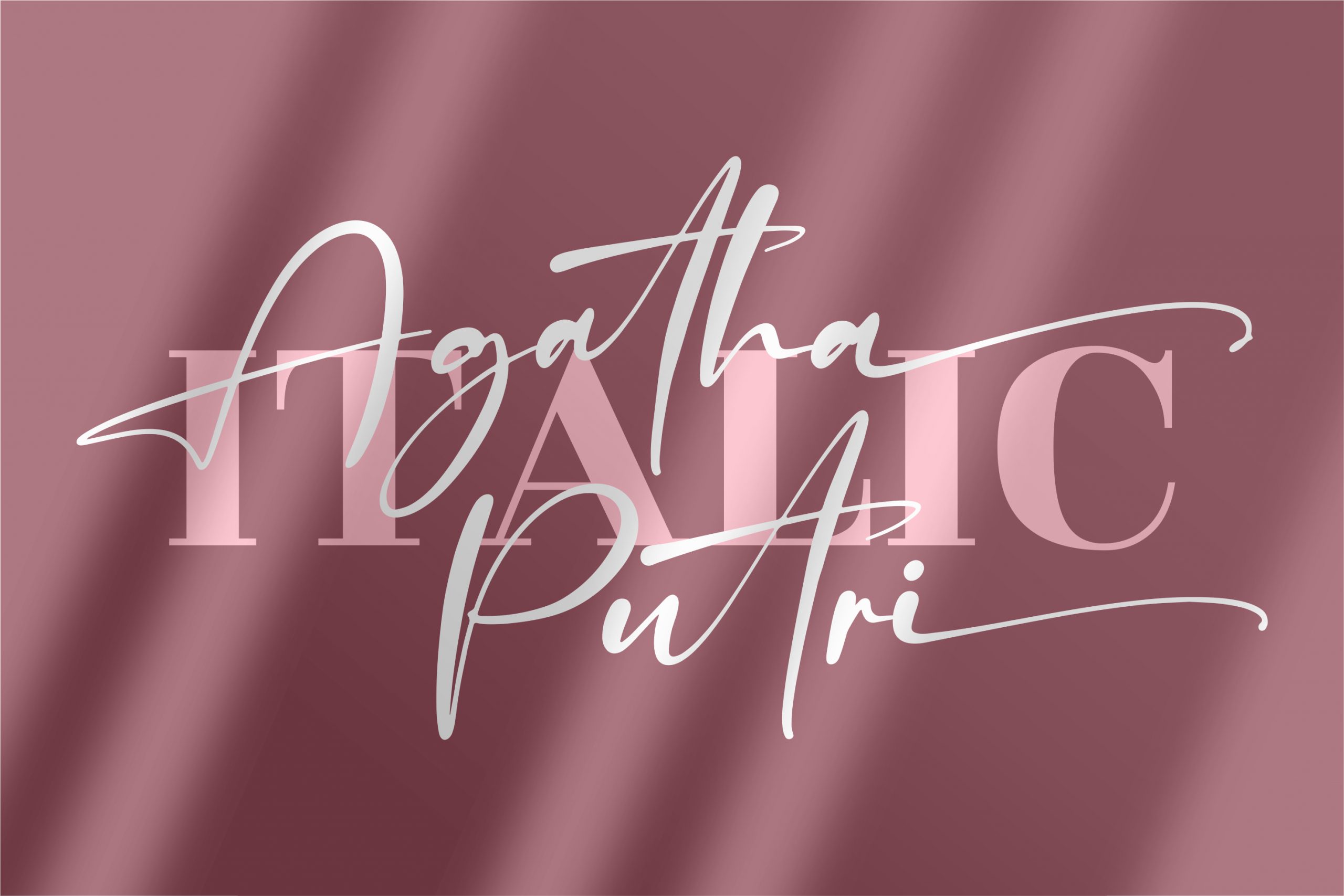 Agatha Putri Font preview image 2