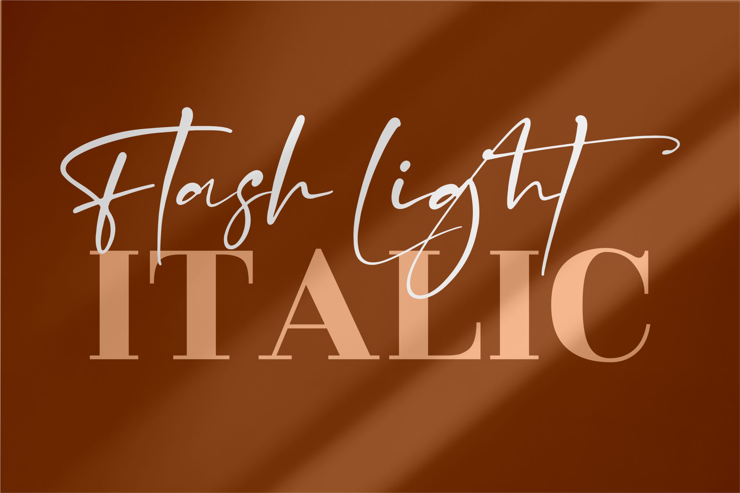 Flash Light Font preview image 2