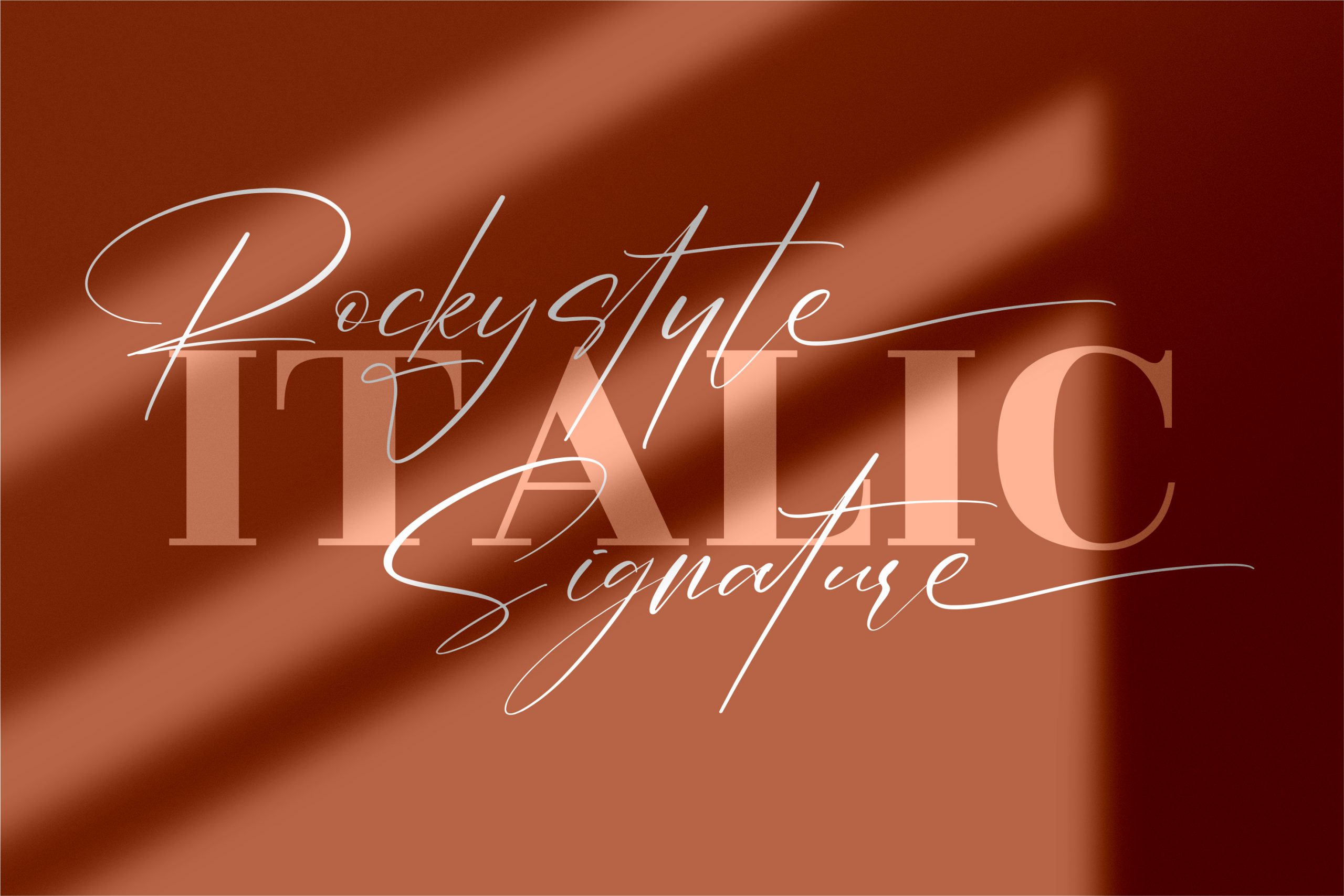Rockystyle Signature Font preview image 2