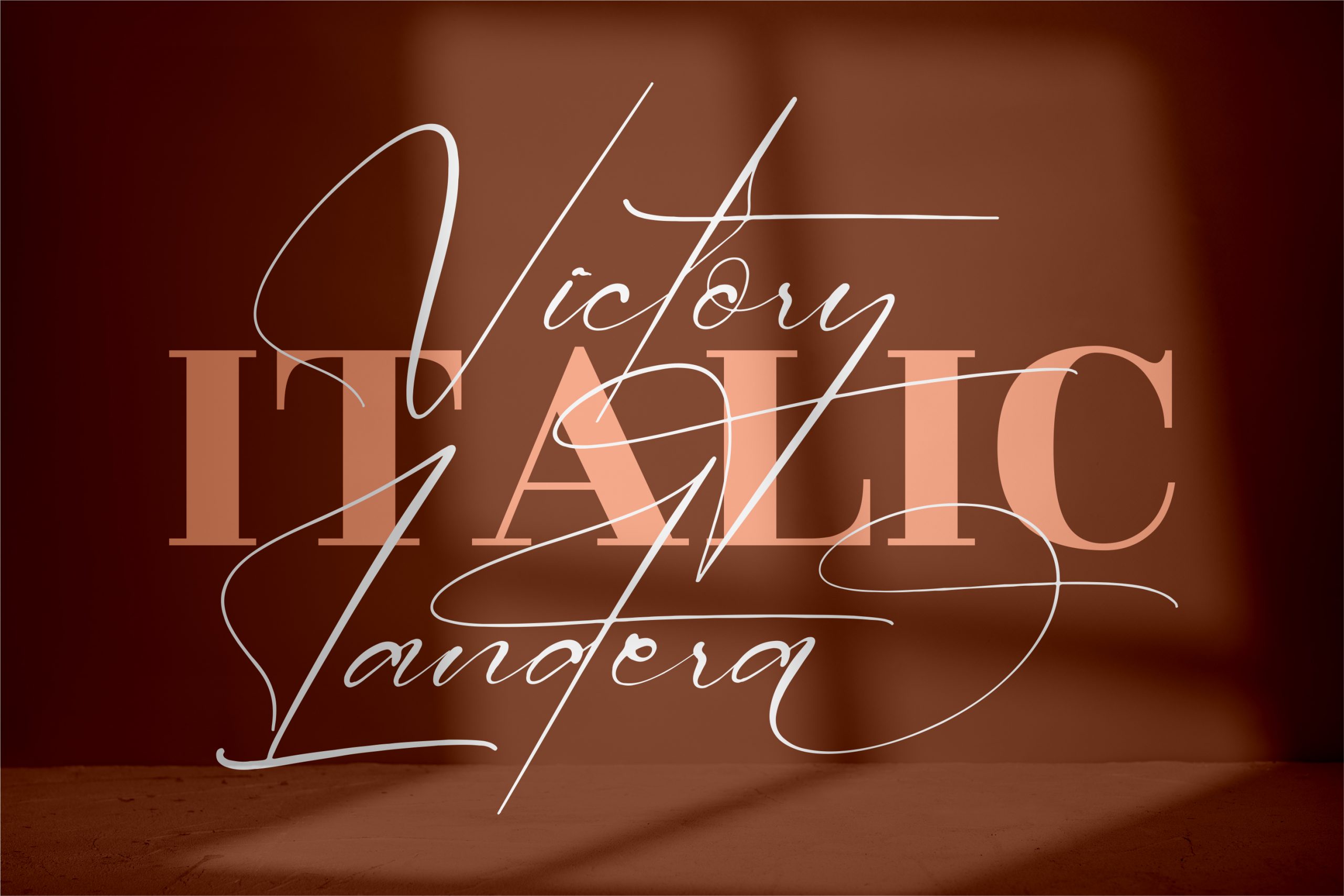 Victory Landera Font preview image 2