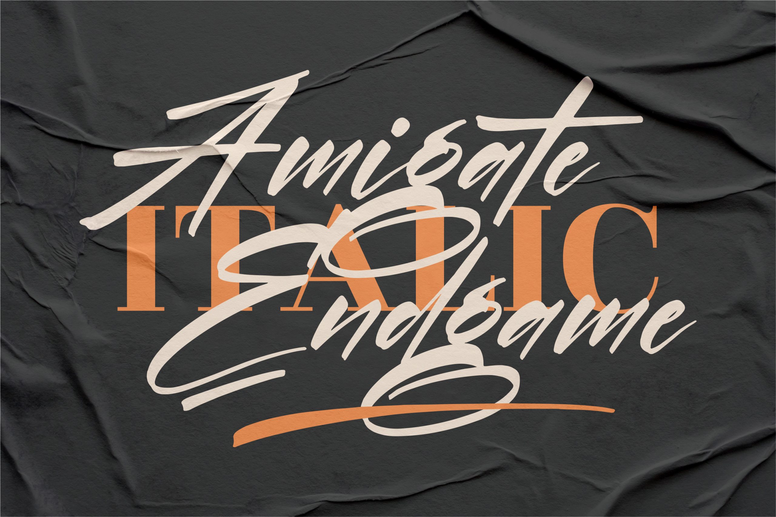 Amigate Endgame Font preview image 2