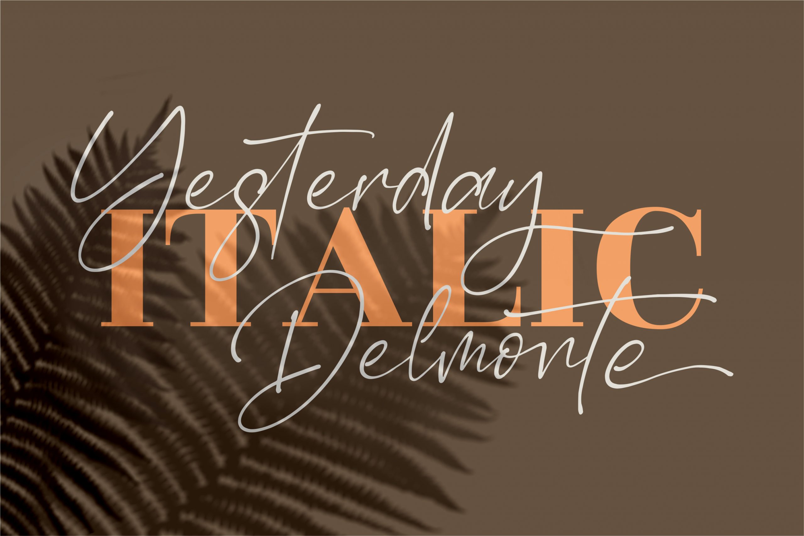 Yesterday Delmonte Font preview image 2