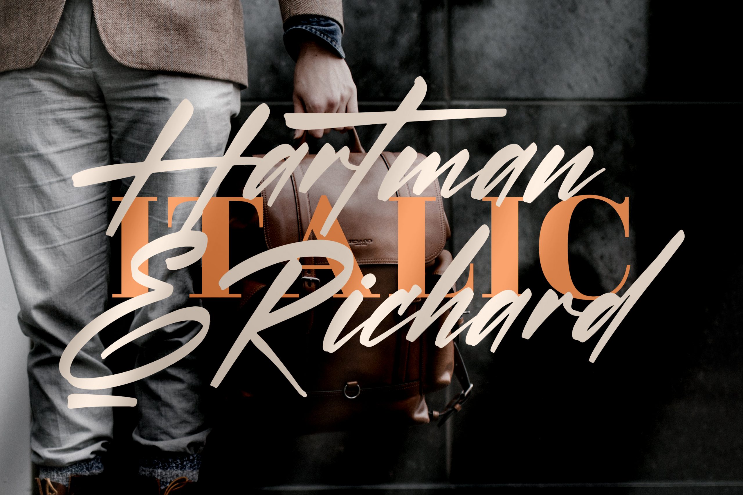 Hartman & Richard Font preview image 2