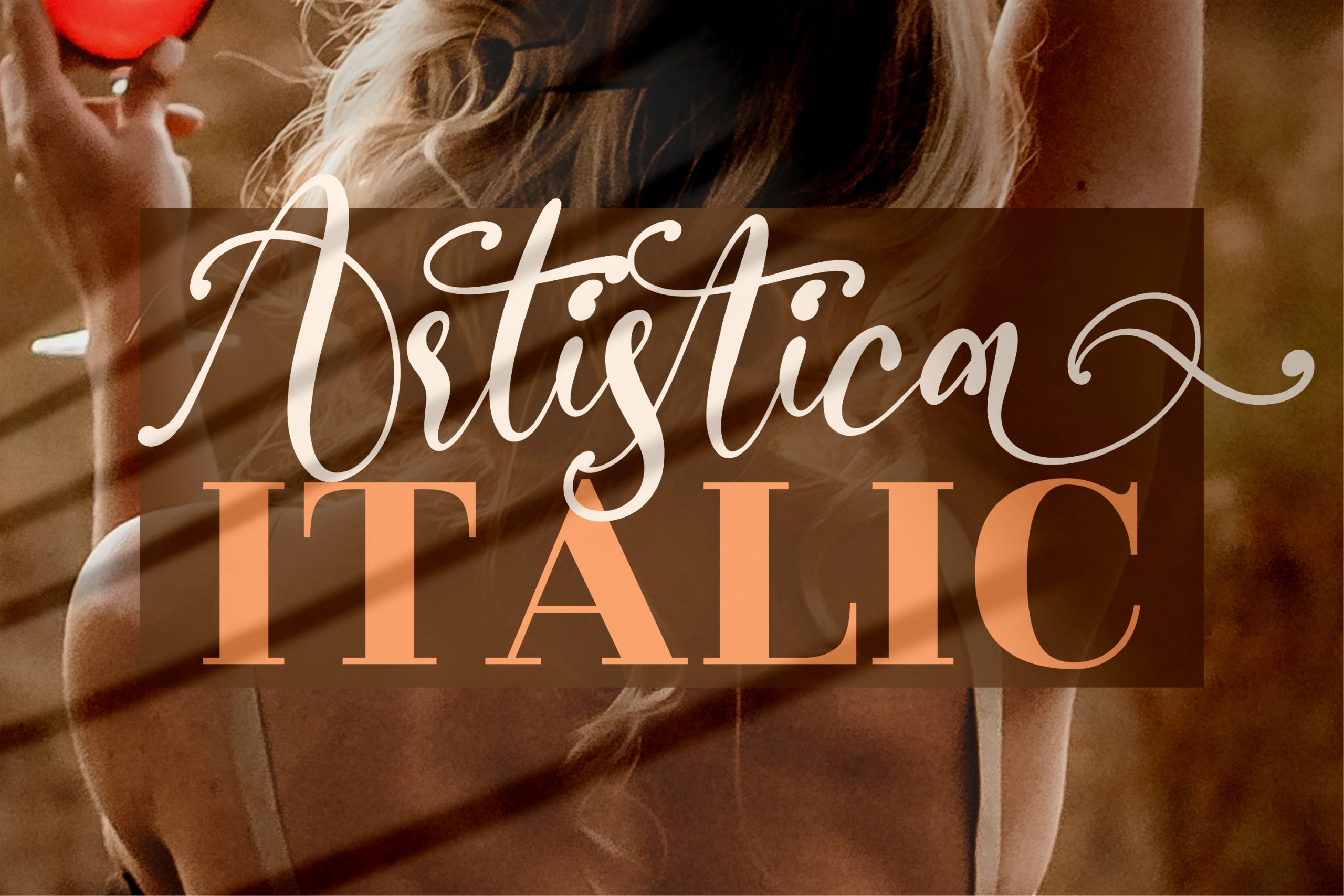 Artistica Script Font preview image 2