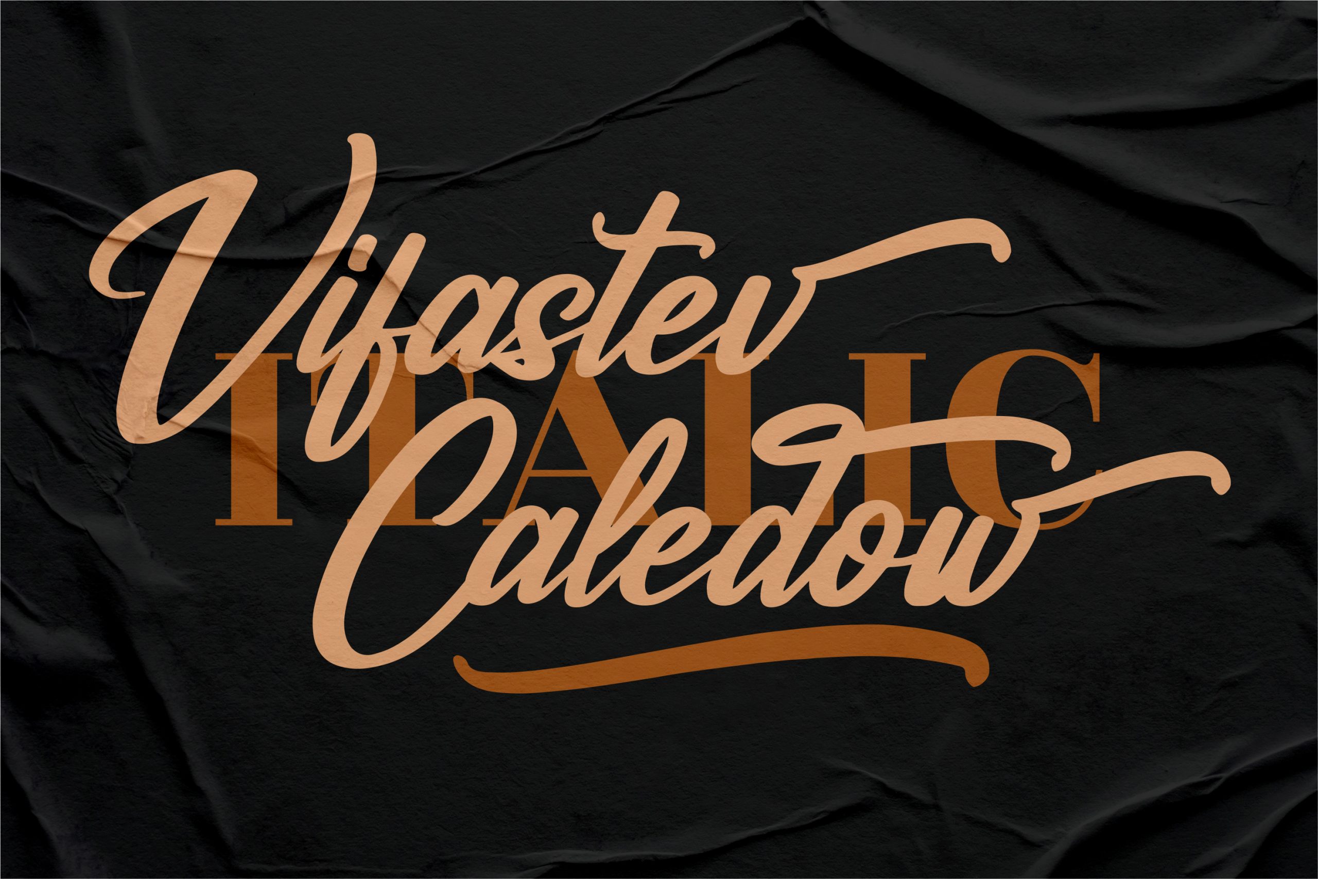 Vifastev Caledow Font preview image 2