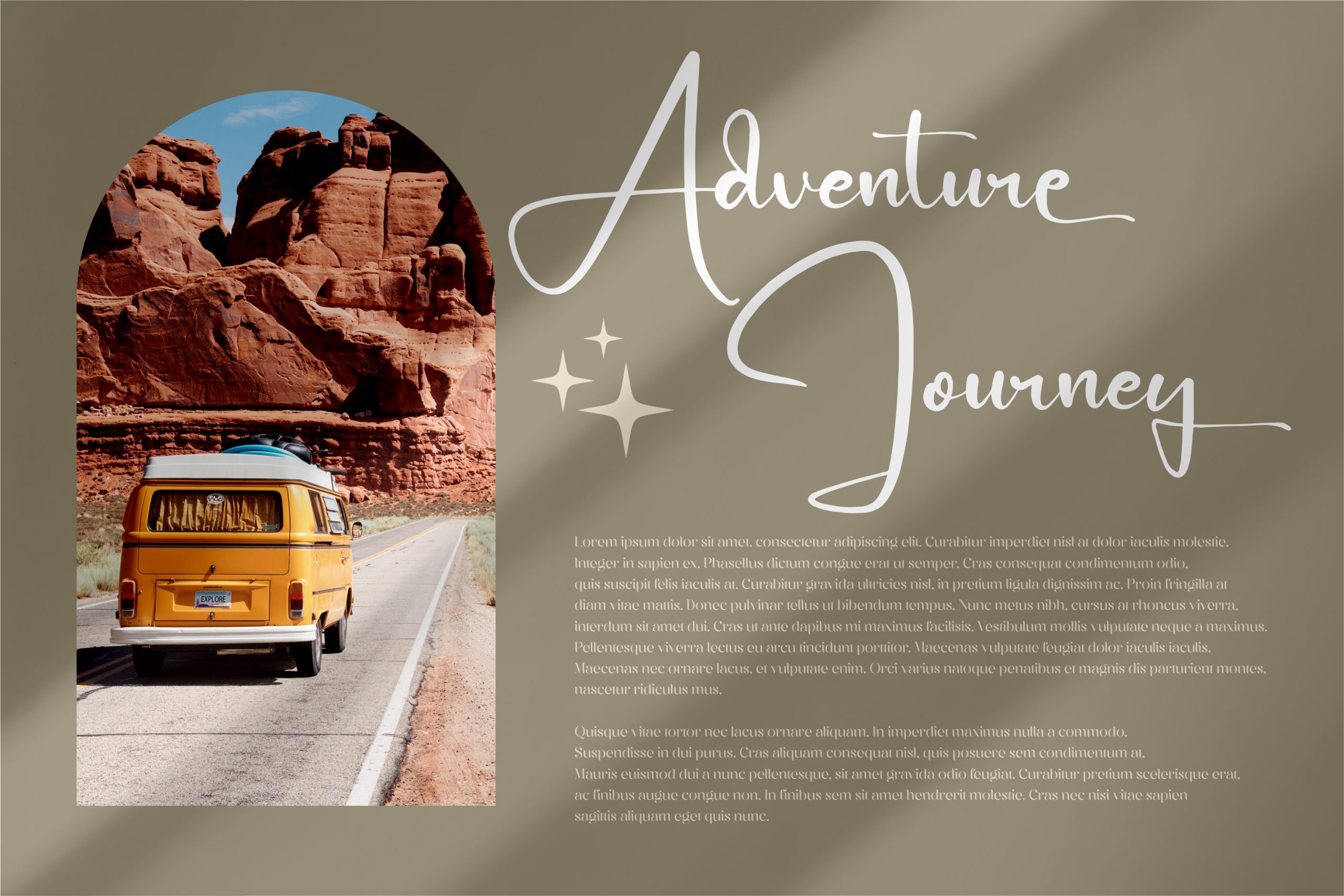 Pantherdam Signature Font preview image 3