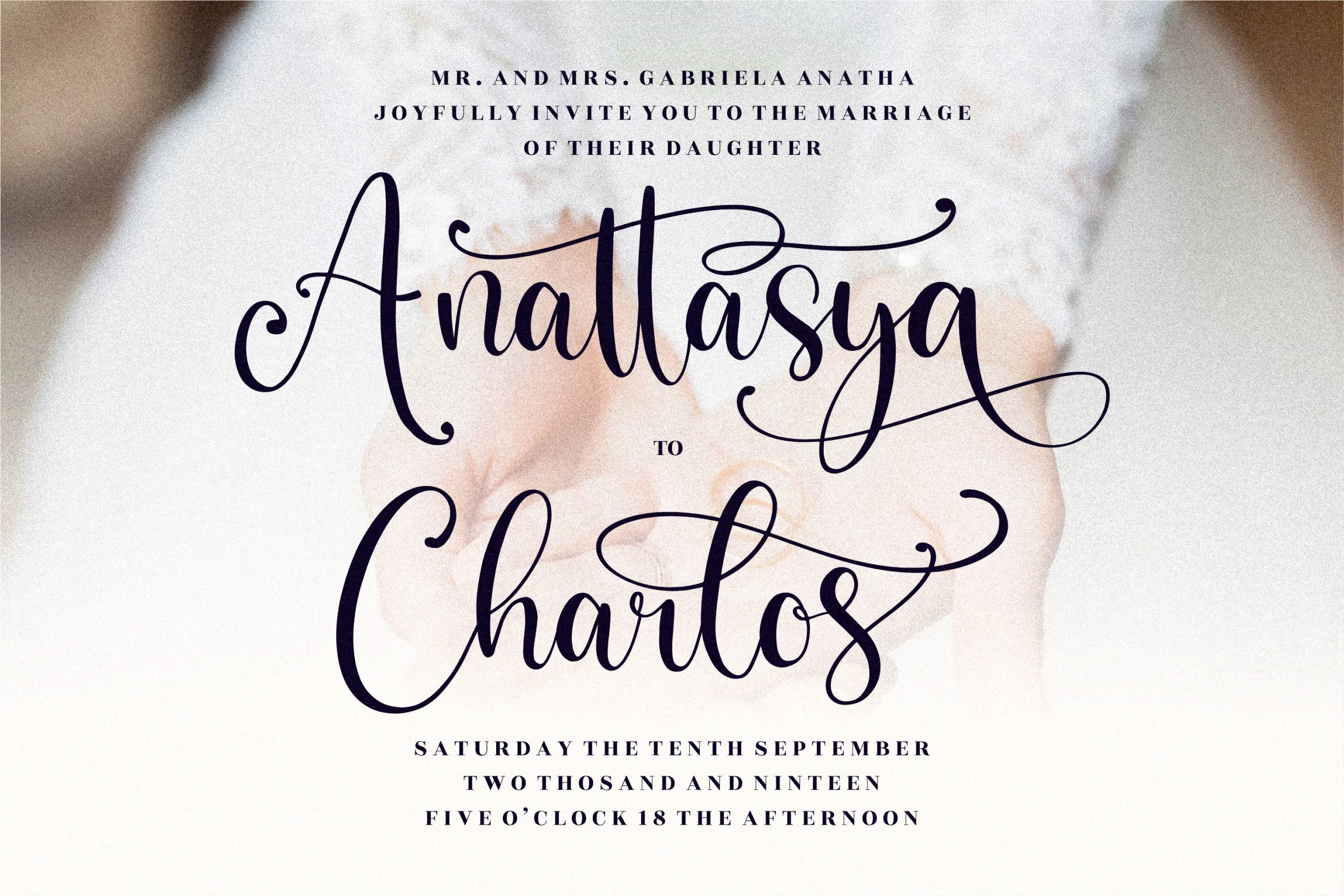 Benttaria Delissha Font preview image 3