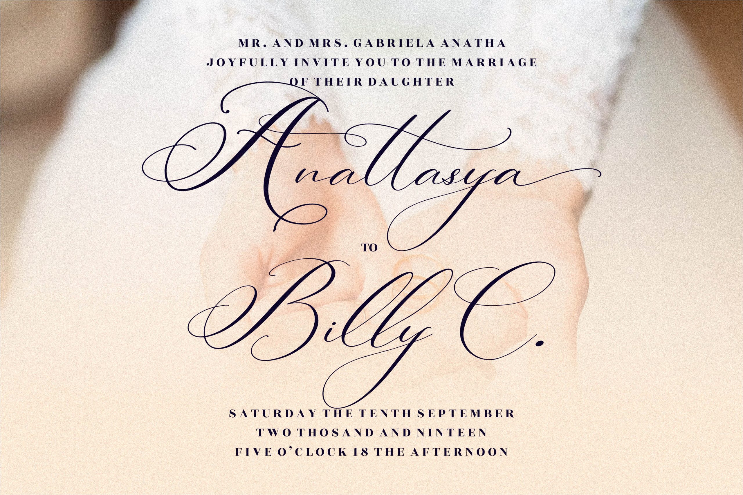Berlishanty Calligraphy Font preview image 3