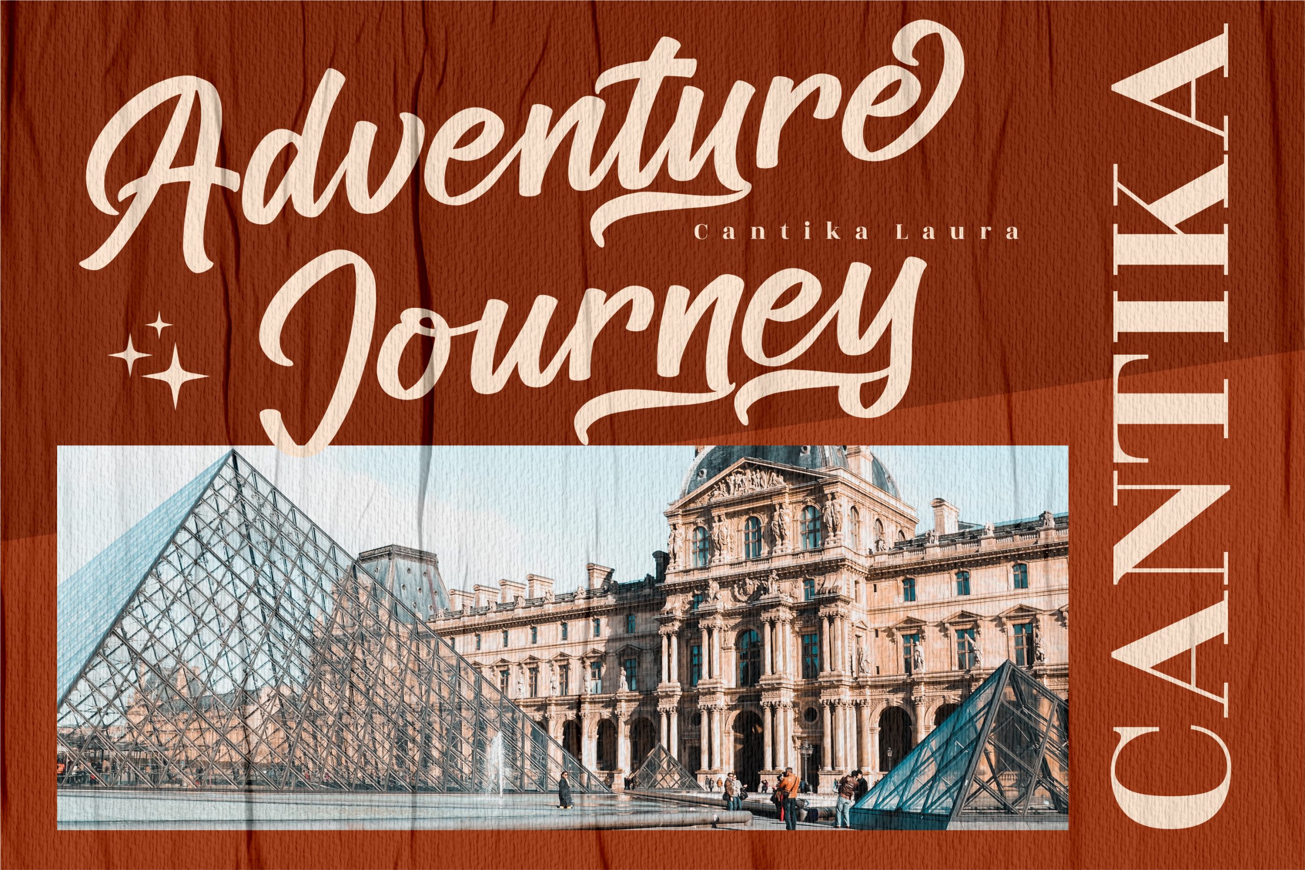 Amsterdam Traveling Font preview image 3