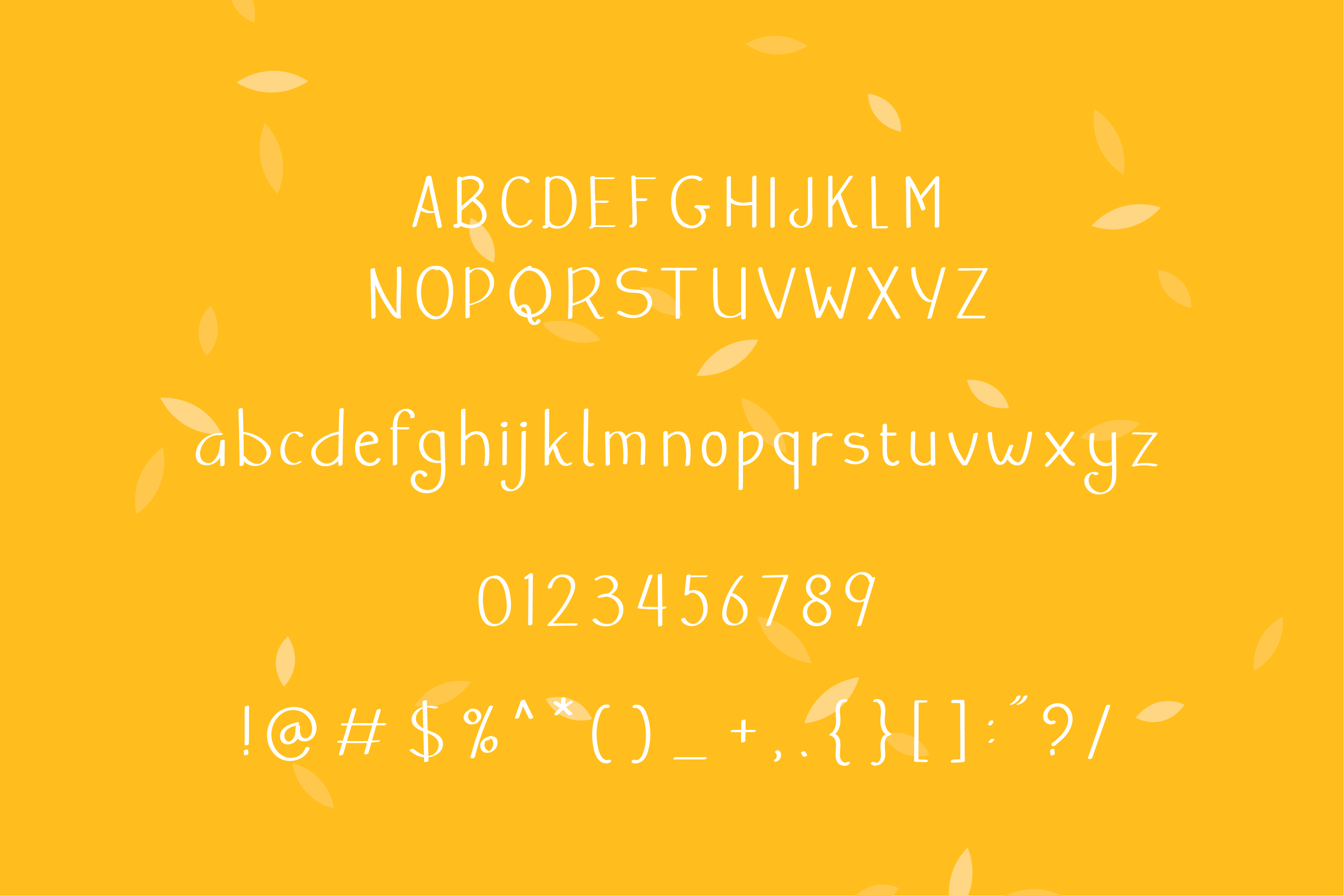 Besties Forever font preview image 3