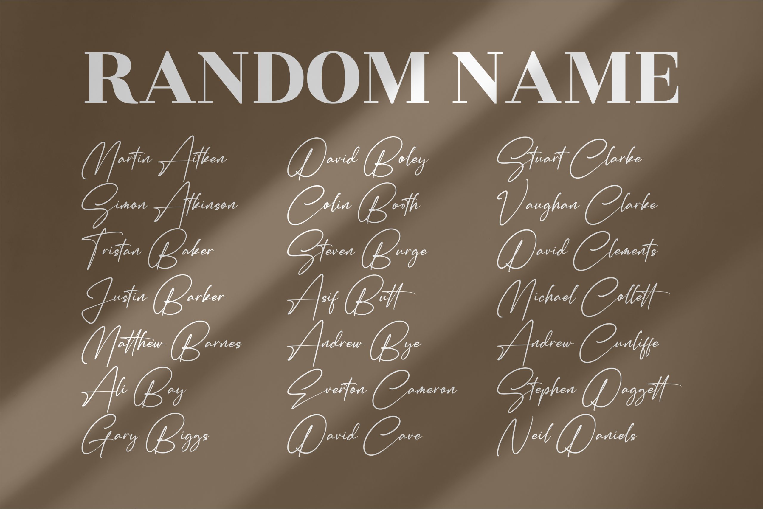 Renattha Signate Font preview image 4