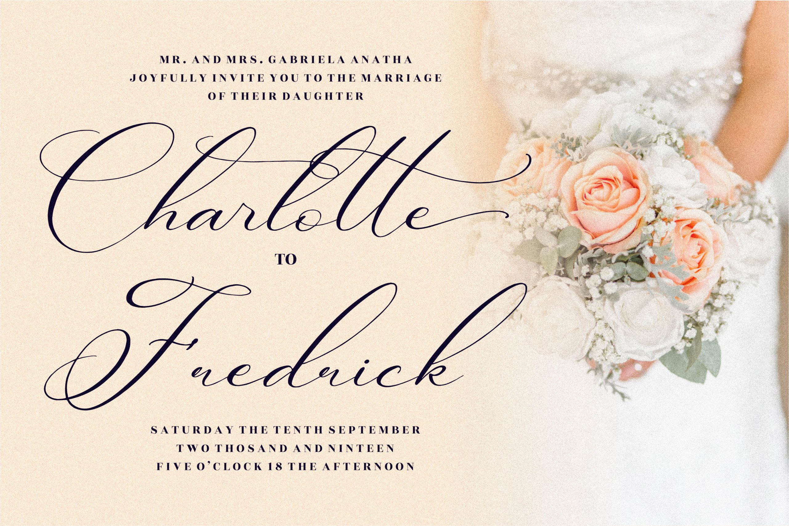 Berlishanty Calligraphy Font preview image 4