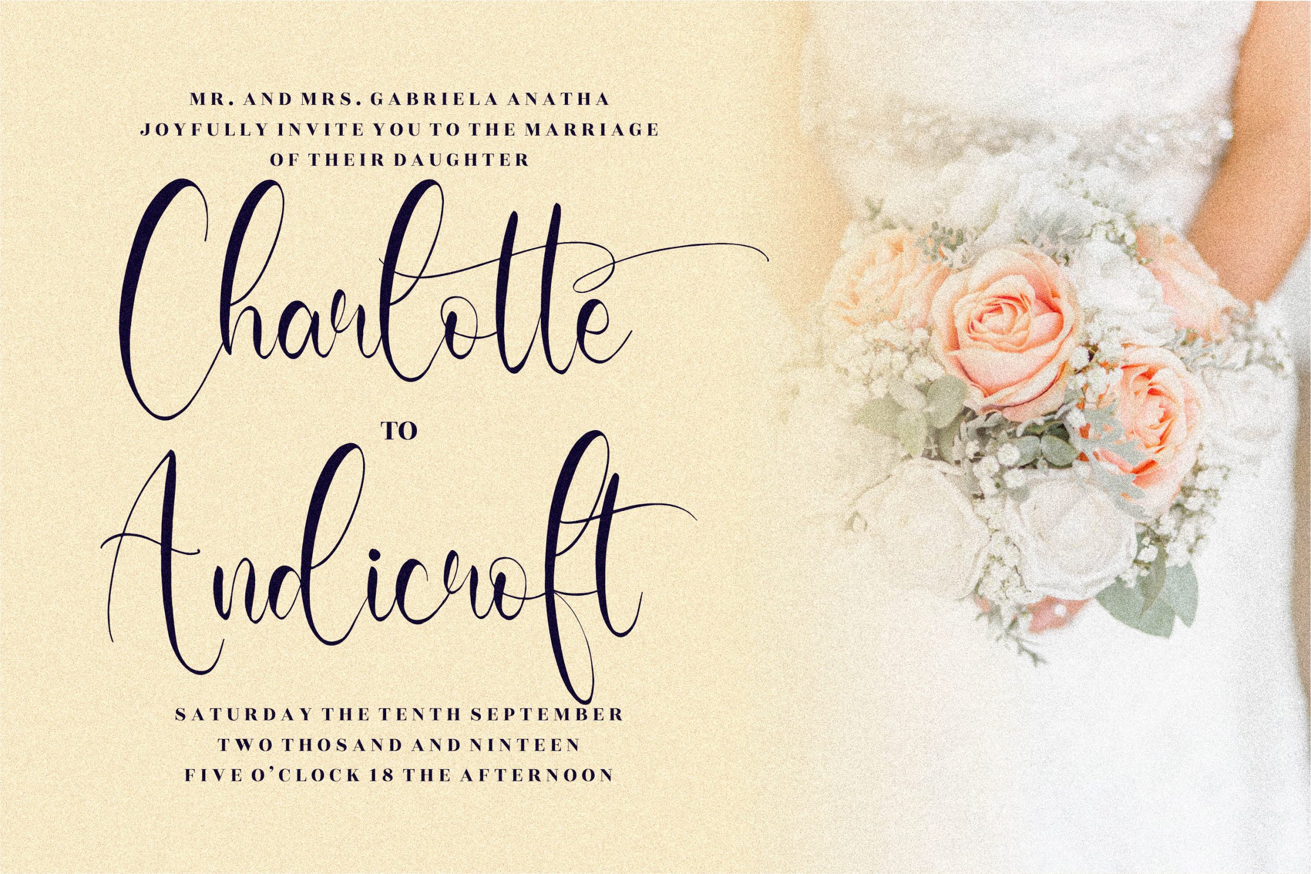 Olivianta Pettcia Font preview image 4