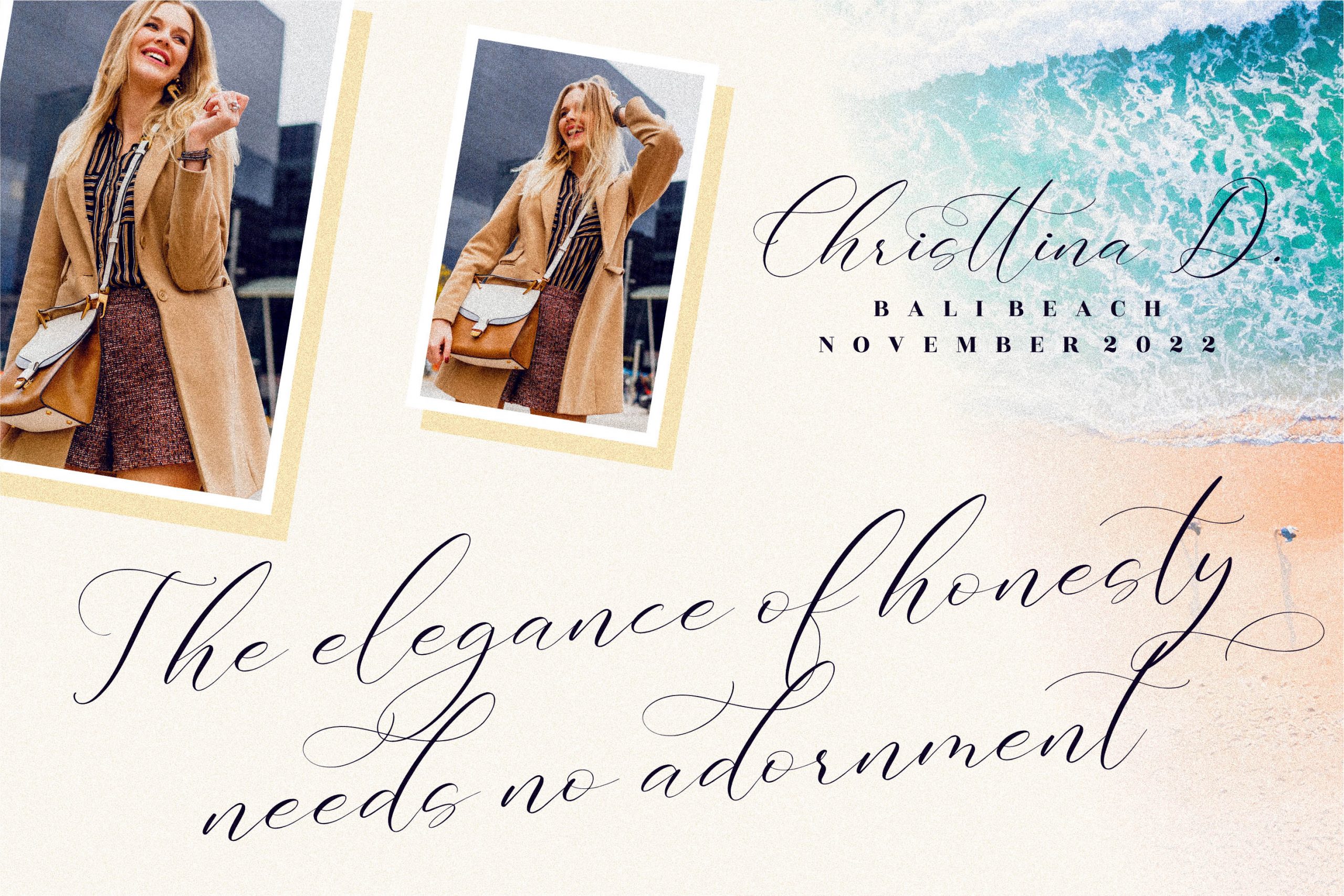 Gashina Lattiva Font preview image 4