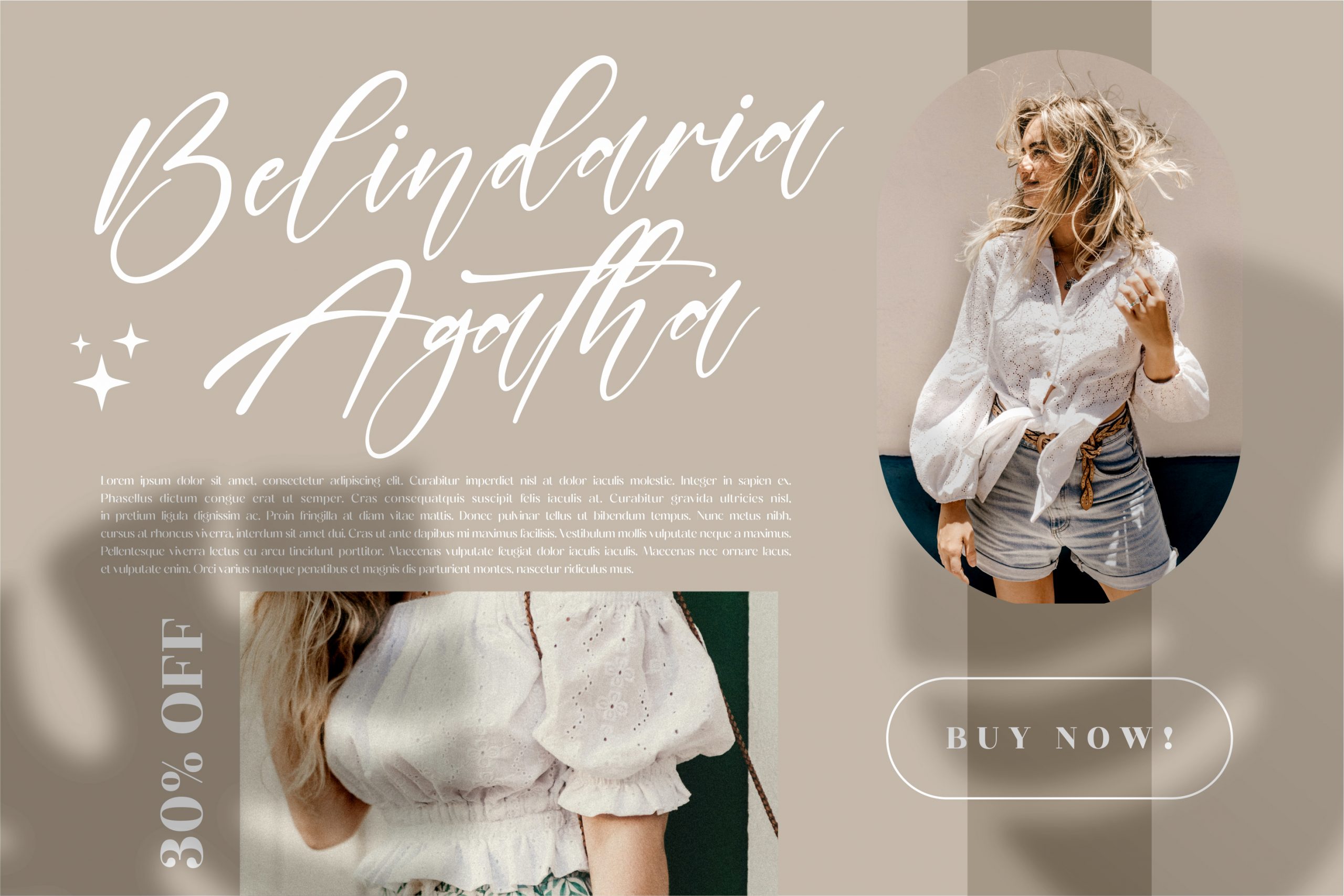 Beautiful Garden Font preview image 5