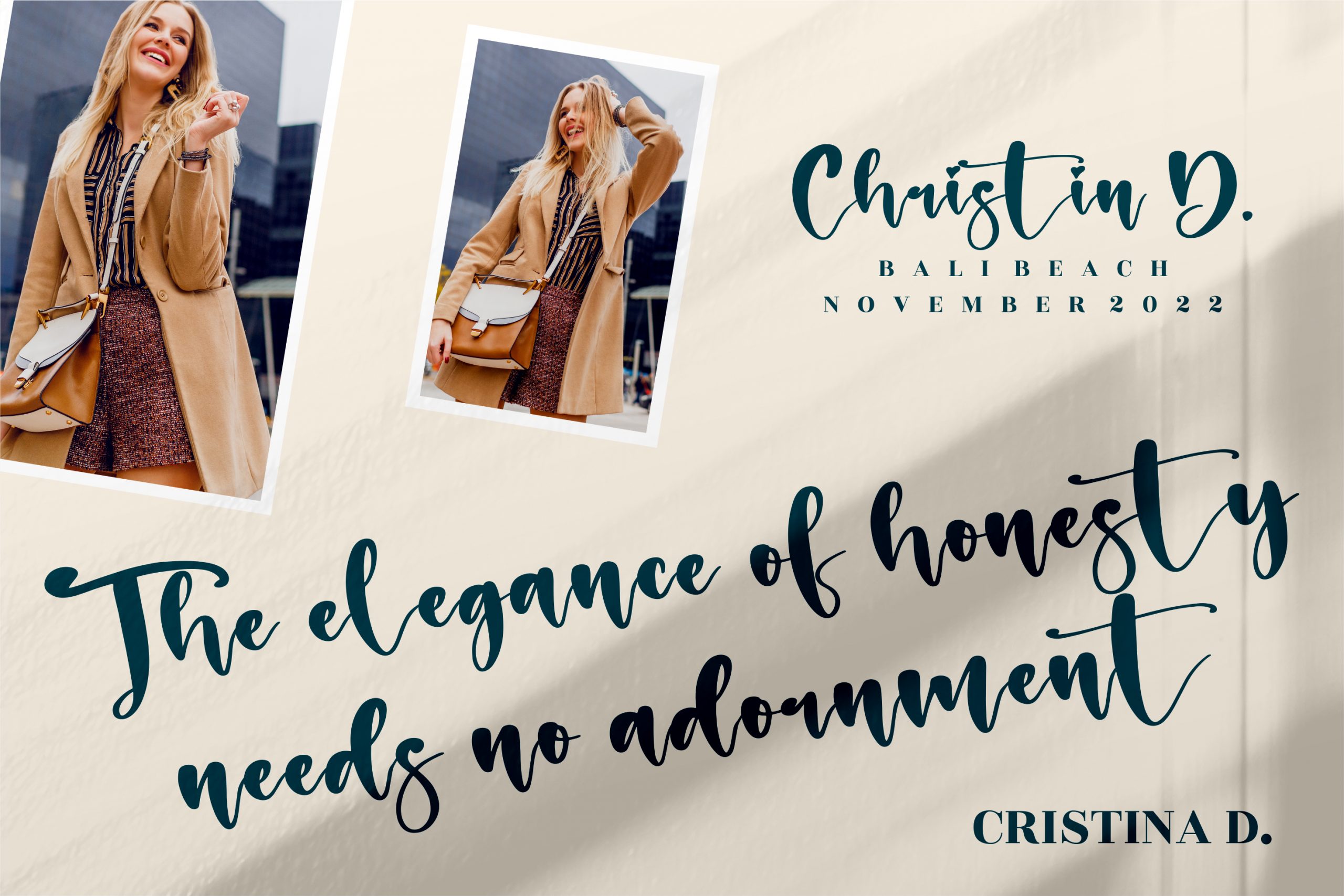 Holiday Calligraphy Font preview image 5