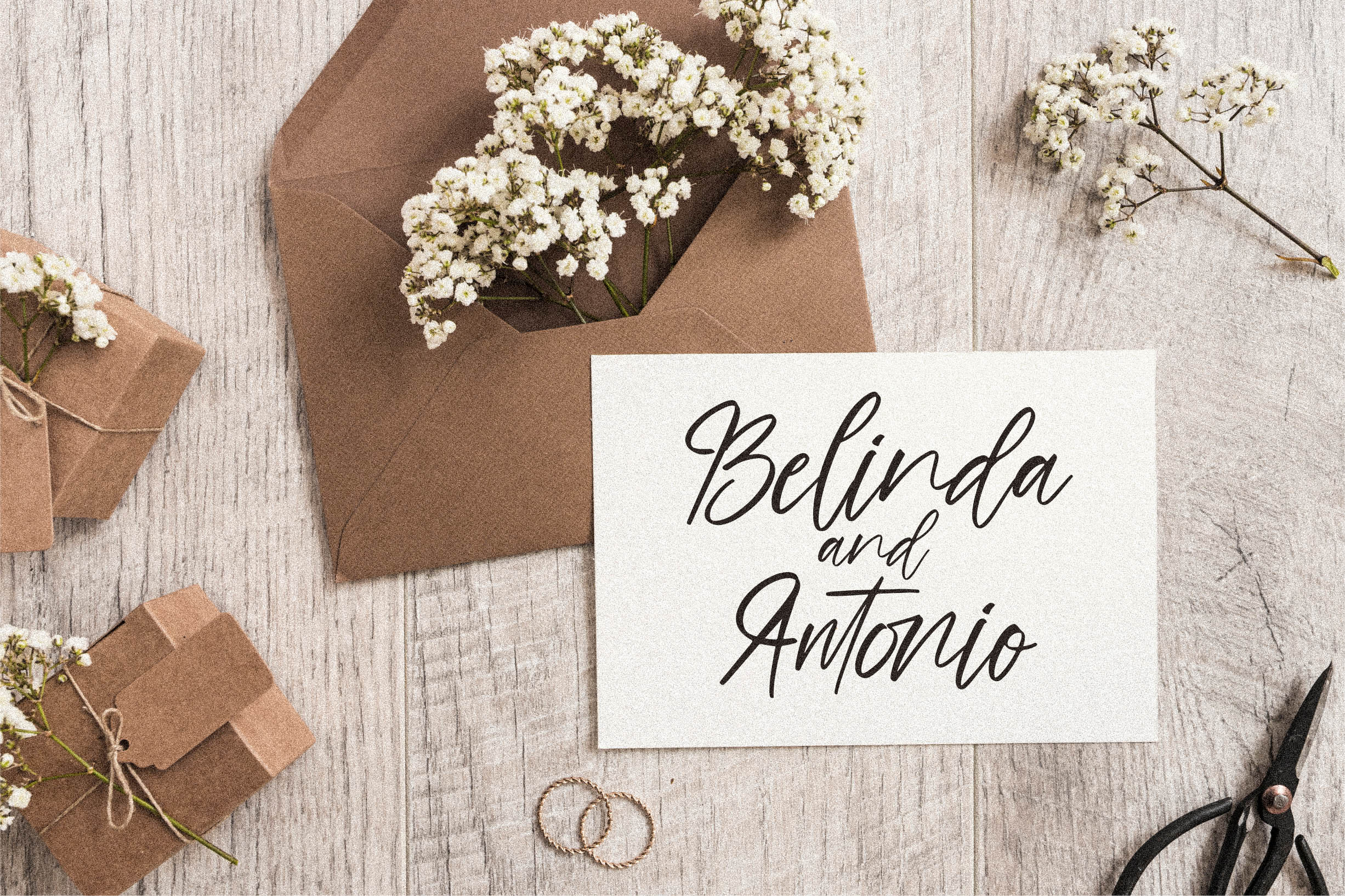 Hand Script Font preview image 5