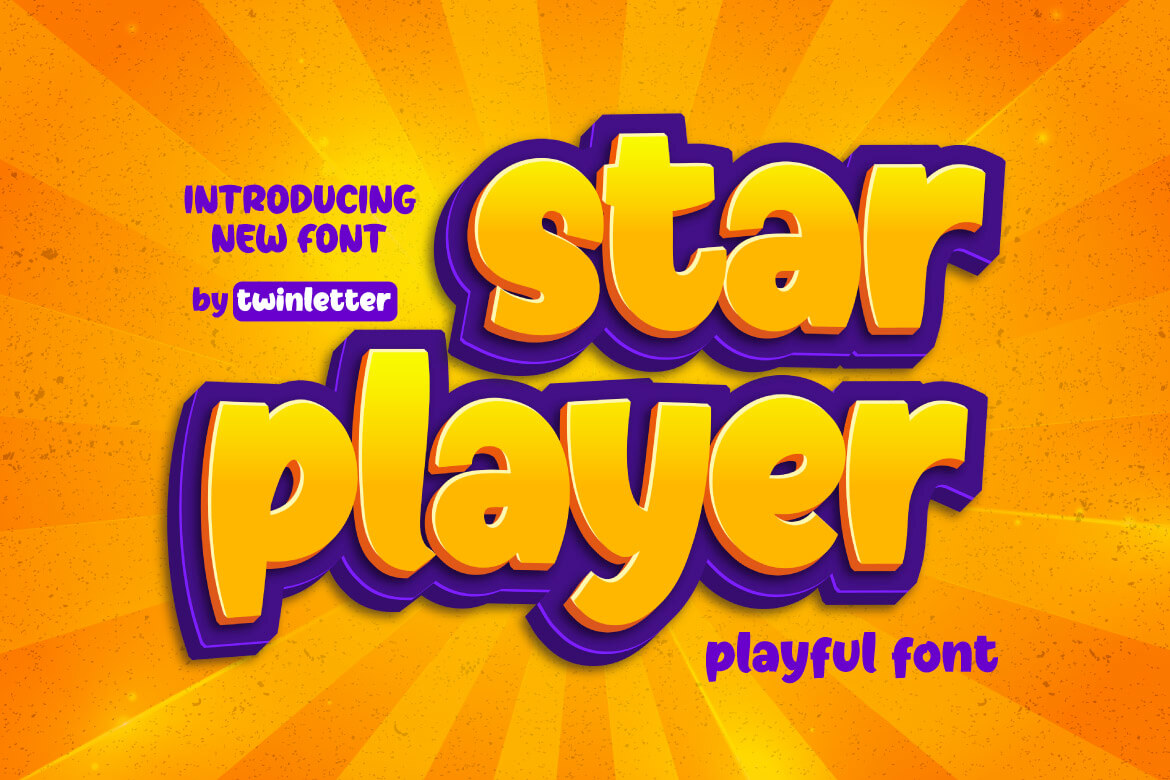 Starplayer Display Font